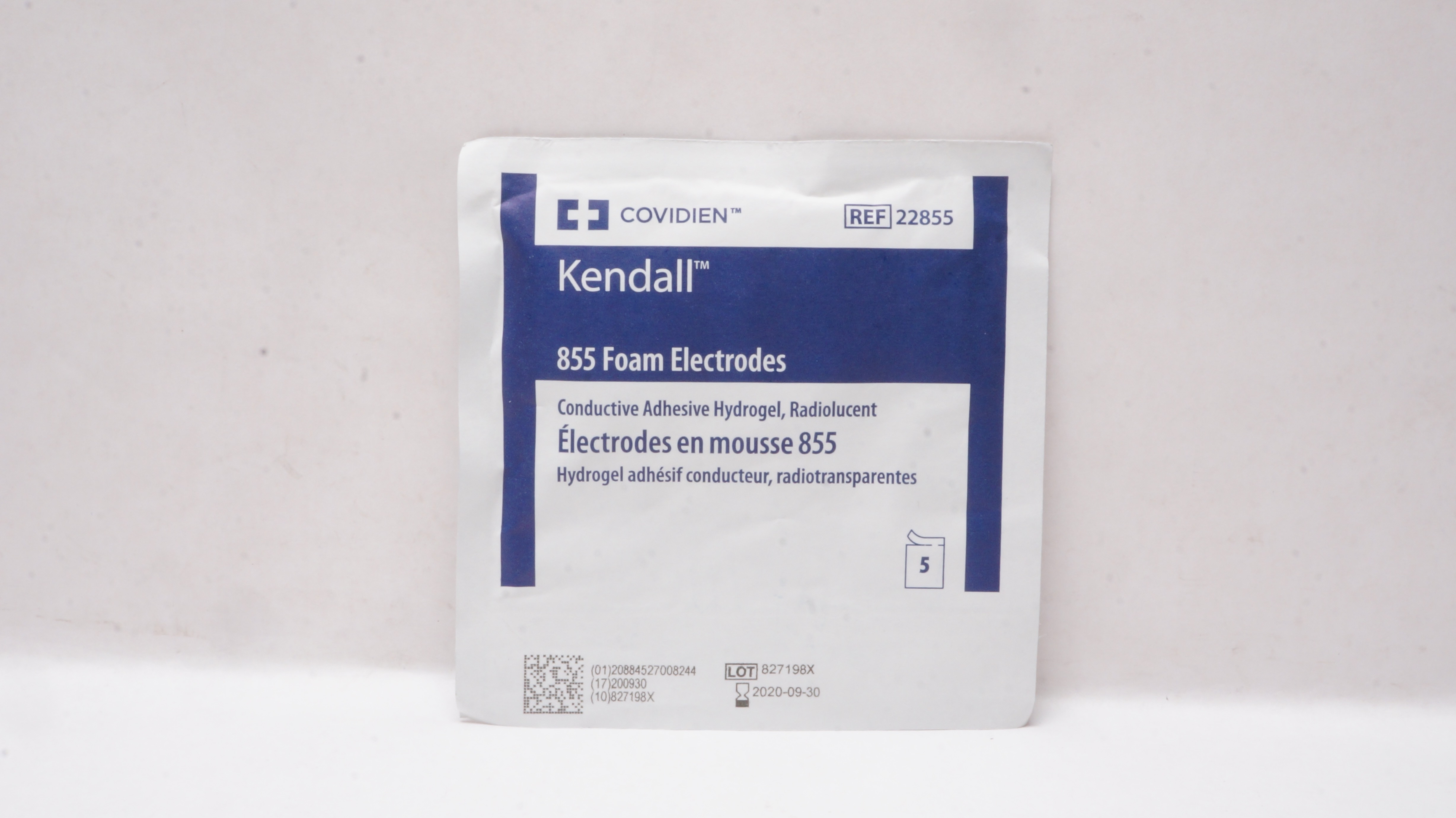 Covidien 22855 Kendall 855 Foam Electrodes - Pack of 5 (x)