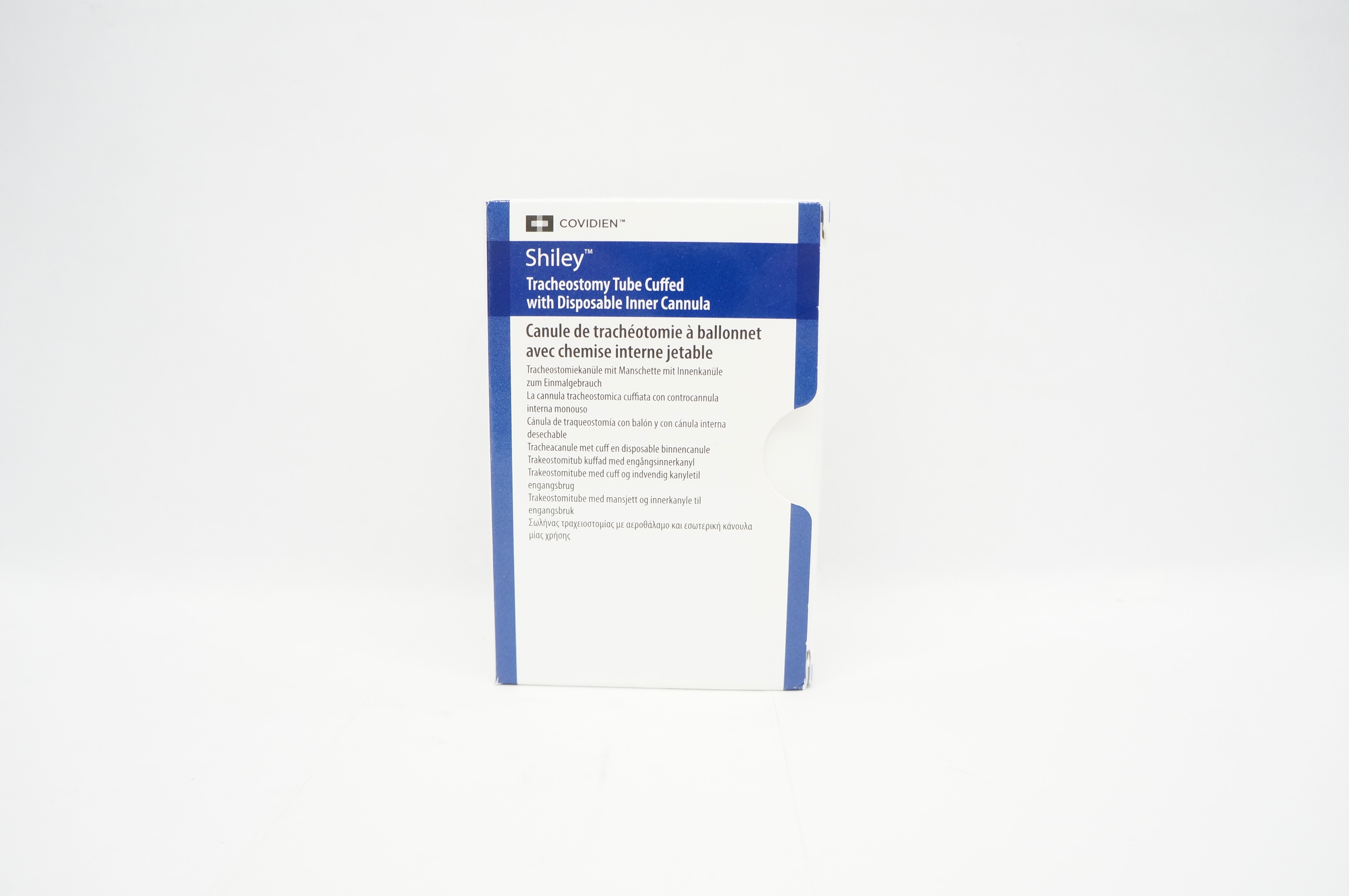 Covidien 4DCT Shiley Tracheostomy Tube Cuffed 5.0 I.D. x 9.4 O.D. x 20.0 x 62mm