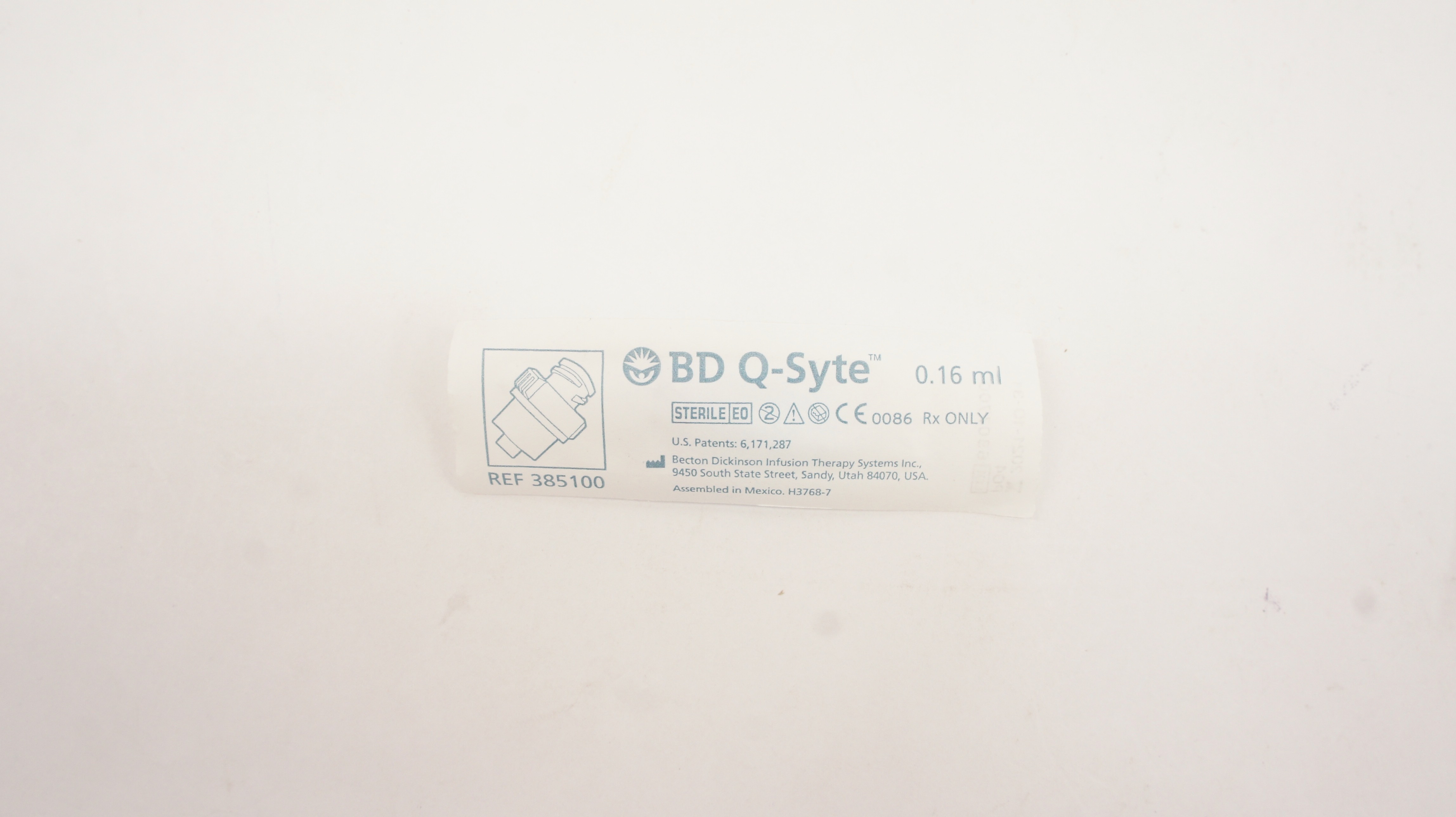 BD 385100 Q-Syte 0.16ml (x)