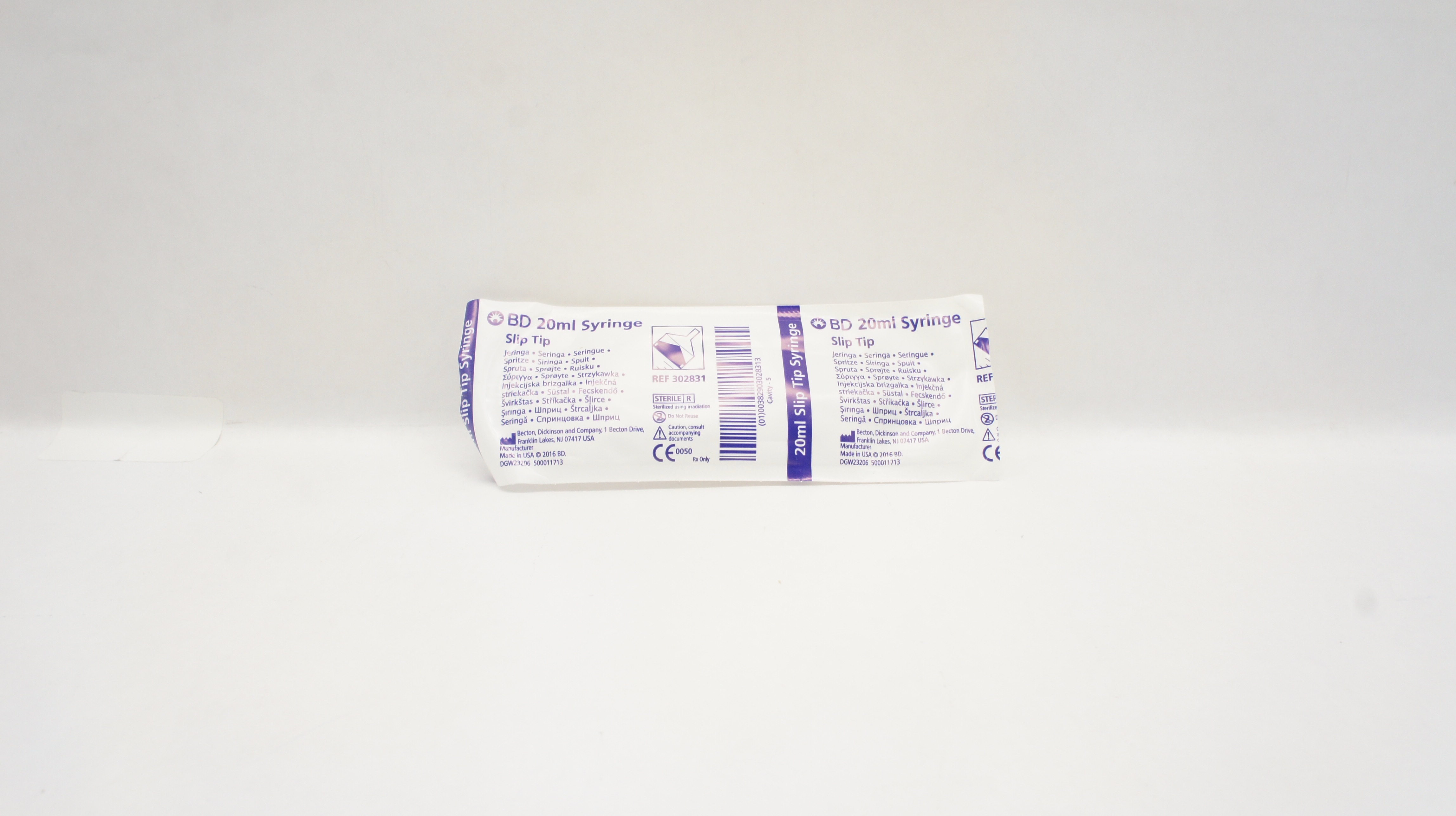 BD 302831 20ml Syringe Slip Tip