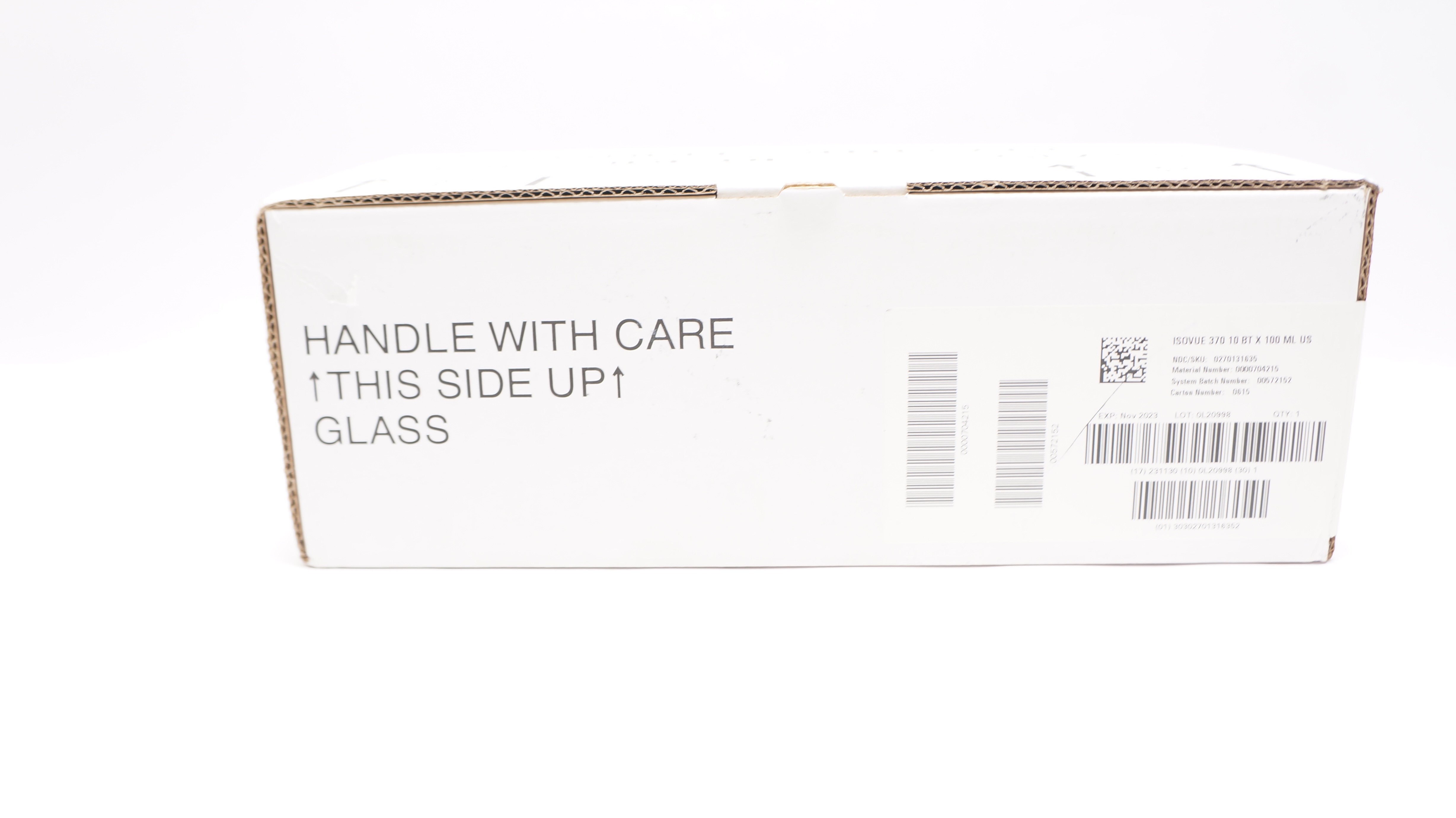 Bracco Isovue-370 Contrast Media Lopamidol 76% Injection Vial 100ml - Case of 10