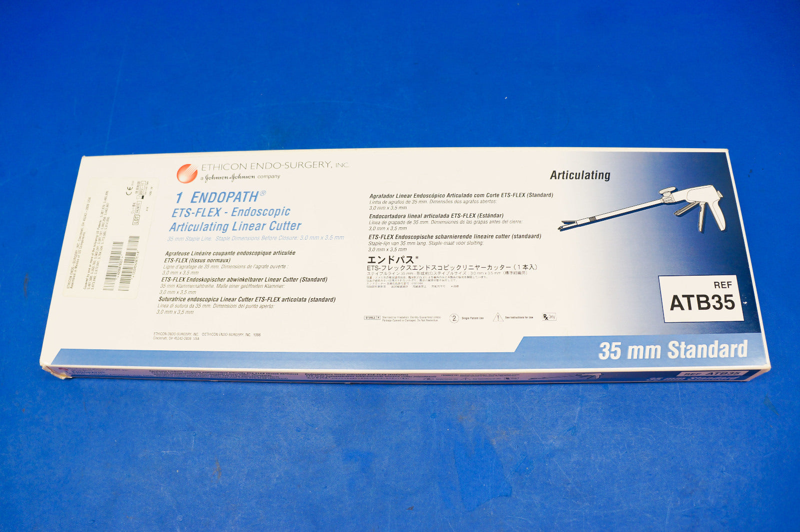 ETHICON ATB35 ENDOPATH ETS-FLEX - Endoscopic Articulating 35mm Standard (x)