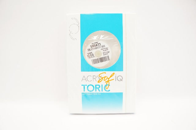 Alcon SN6AT3 AcrySof IQ Toric Astigmatism IOL 13.0D 1.50D CYL 13.0mm x 6.0mm (x)