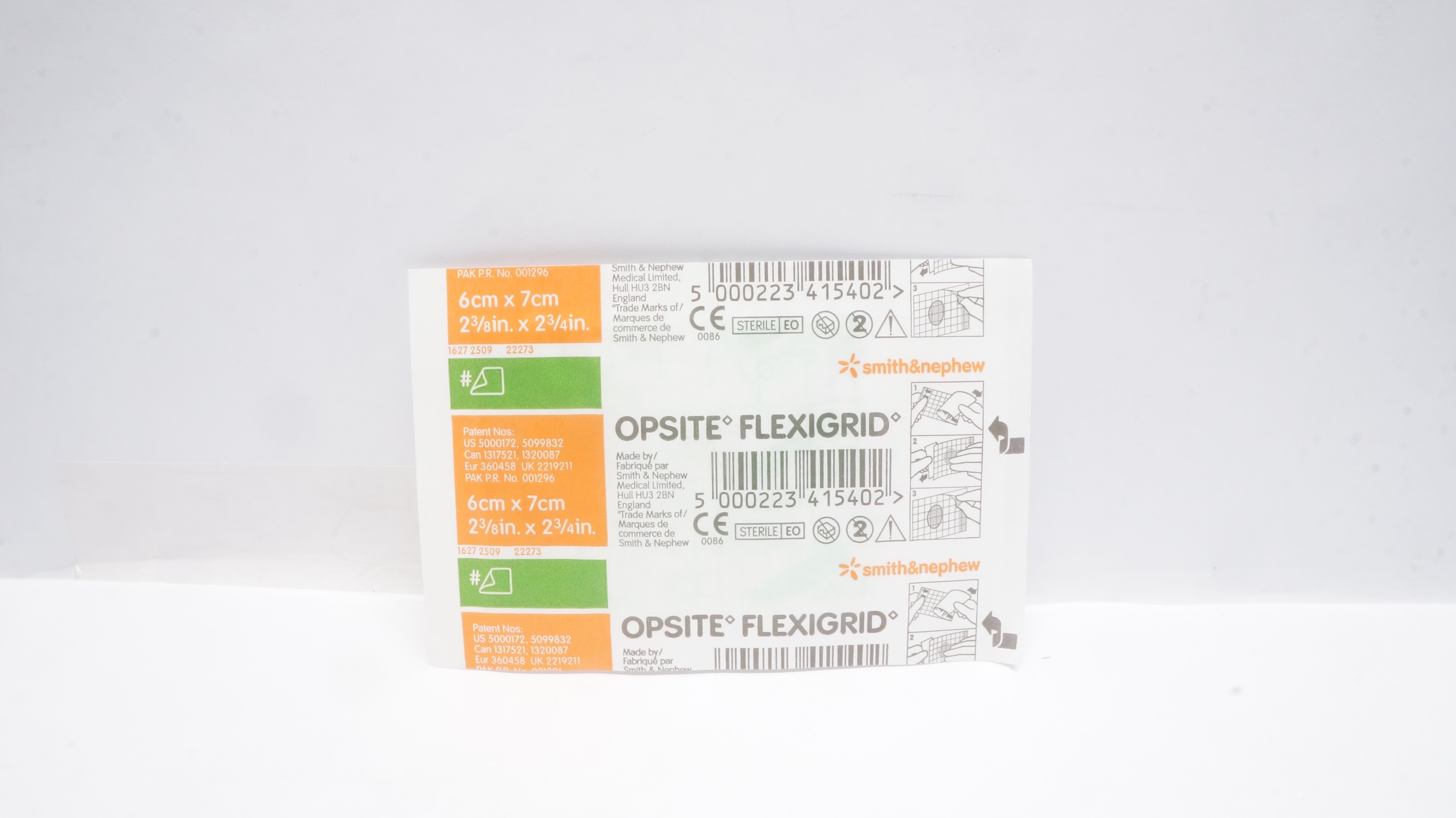 Smith&Nephew 66024628 OPSITE FLEXIGRID 2-3/8inch x 2-3/4inch (x)