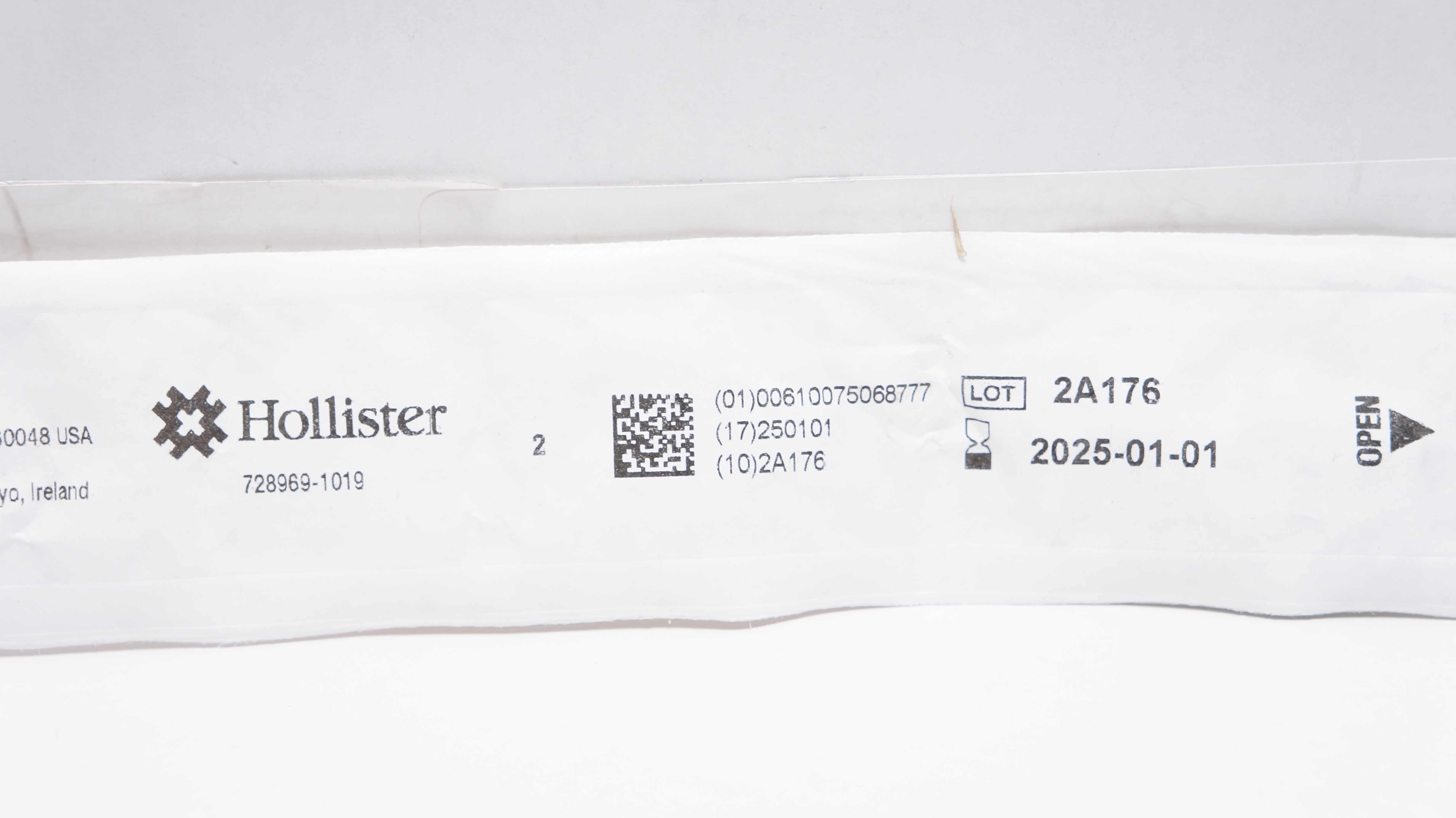 Hollister 10616 Apogee IC Intermittent Straight Cath. 6Fr x 16inch