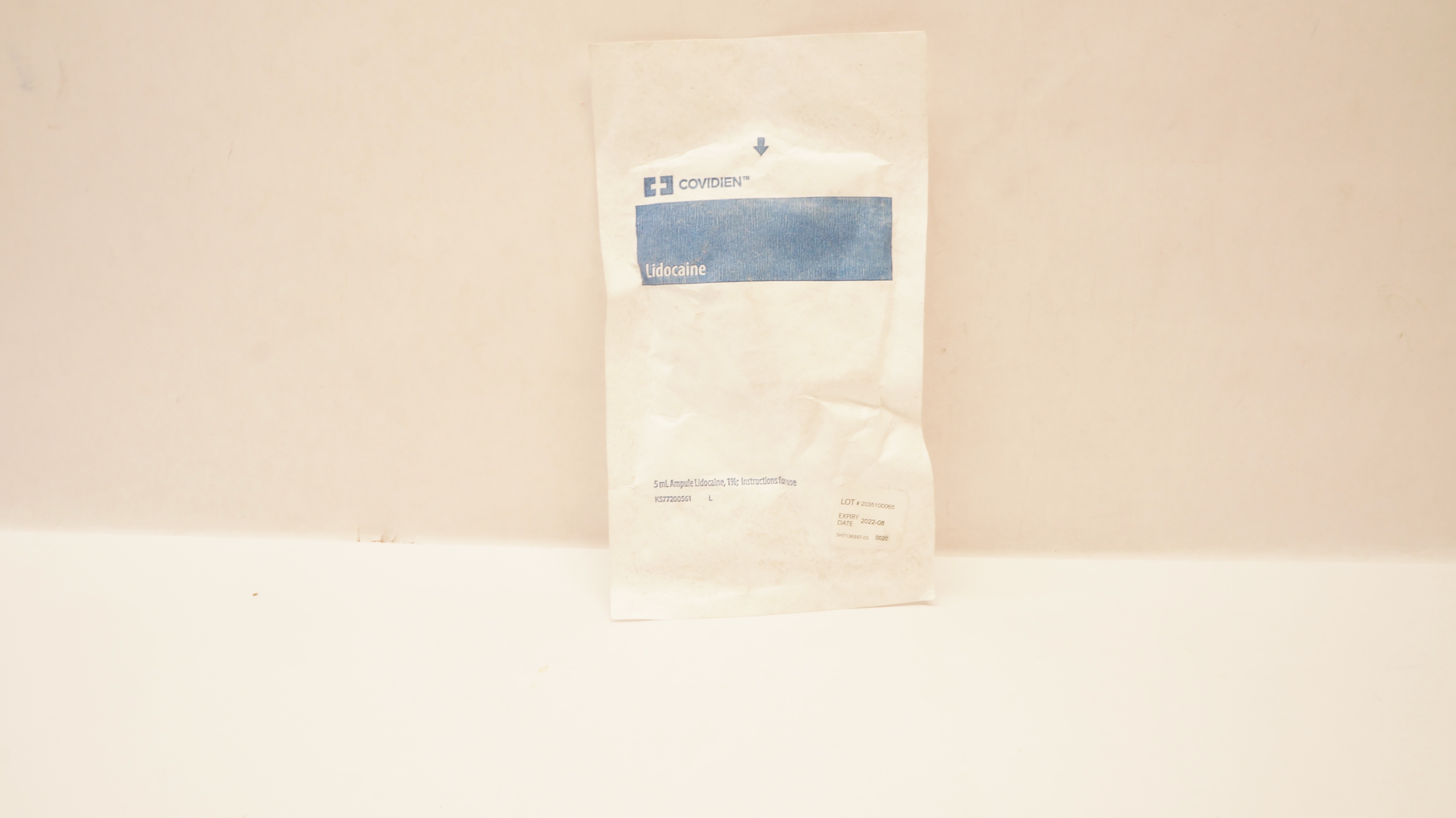 Covidien Ampule Lidocaine 1%, 5ml (x)