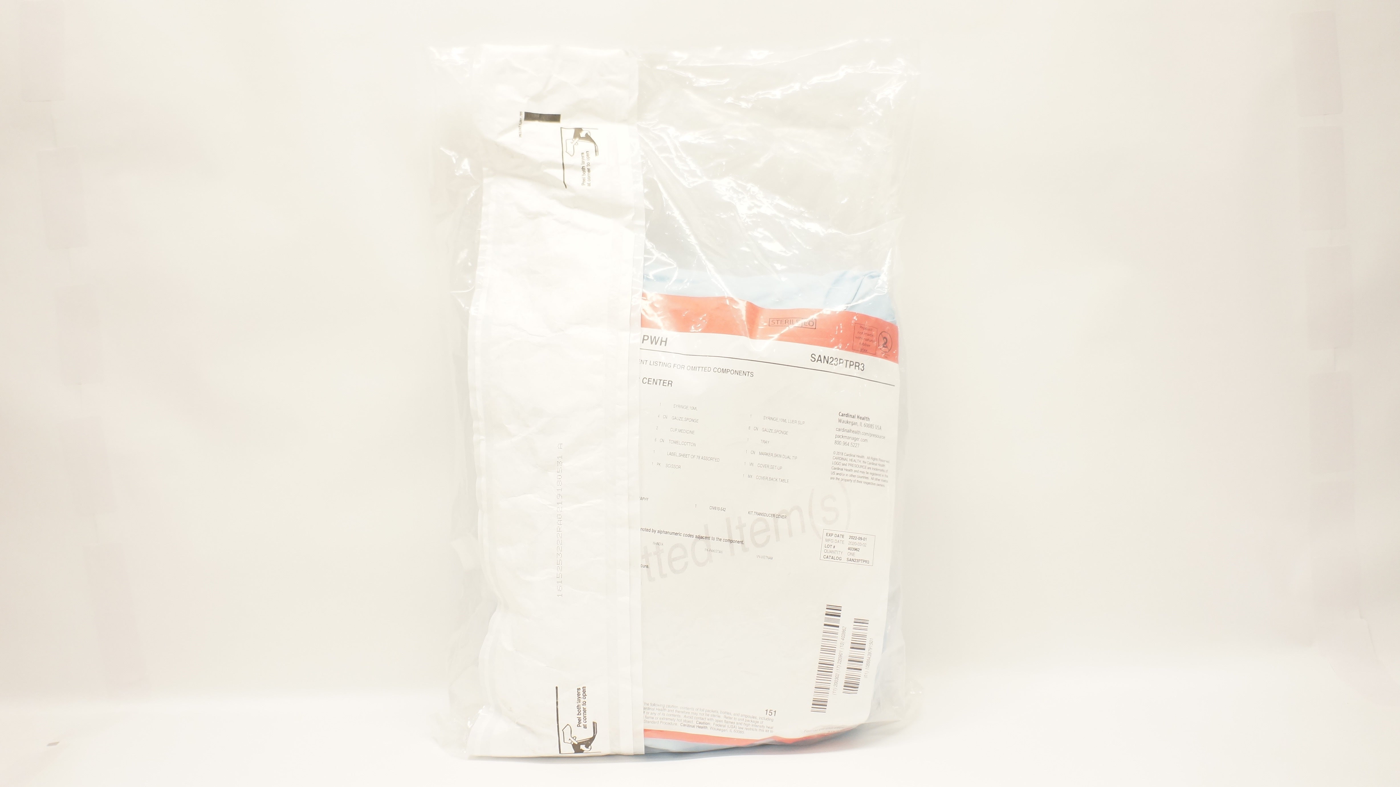 Cardinal Health SAN23PTPR3 Tray