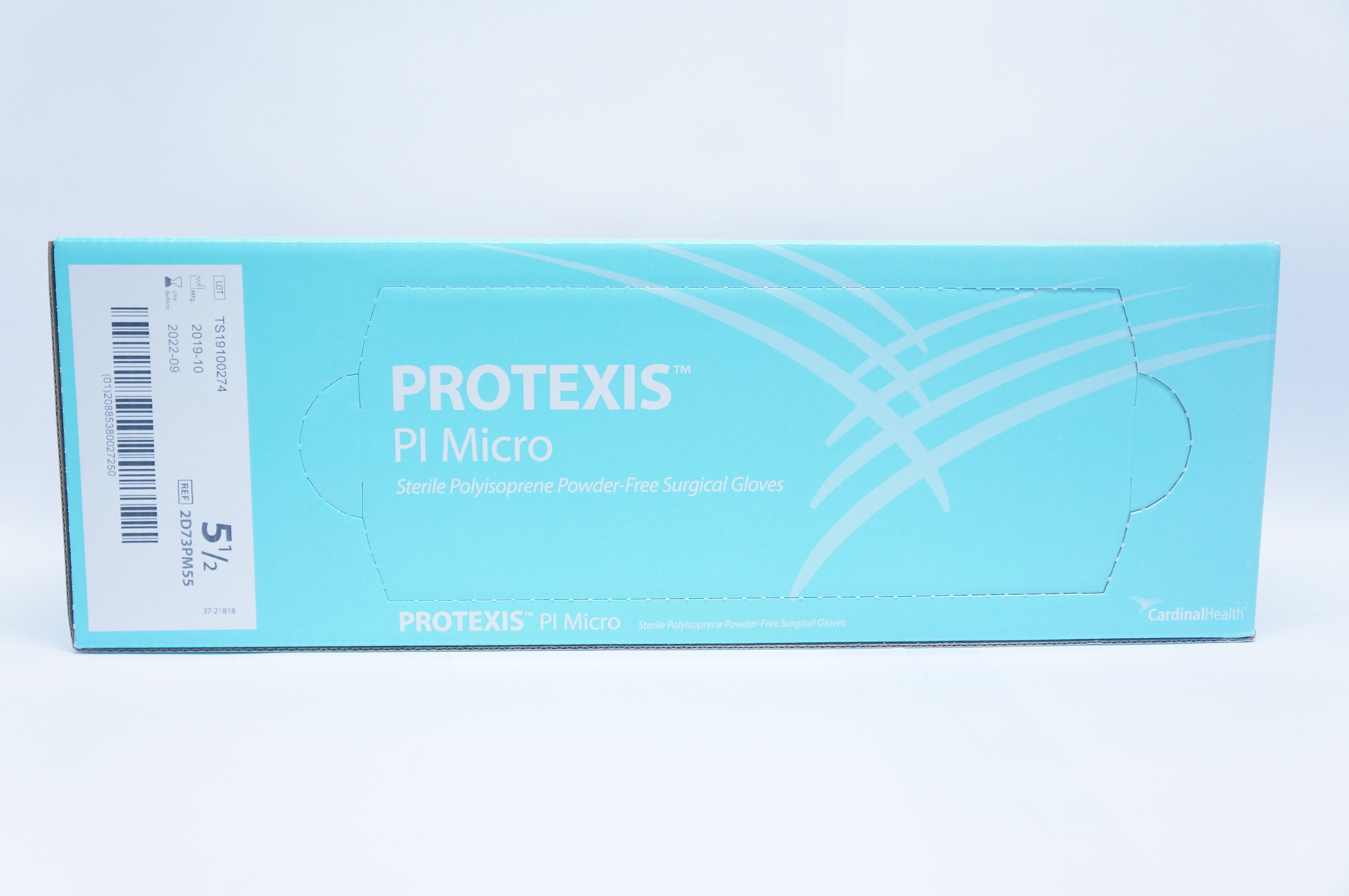Cardinal Health 2D73PM55 PROTEXIS Pl Micro Polyisoprene Gloves 5-1/2 - Box of 50
