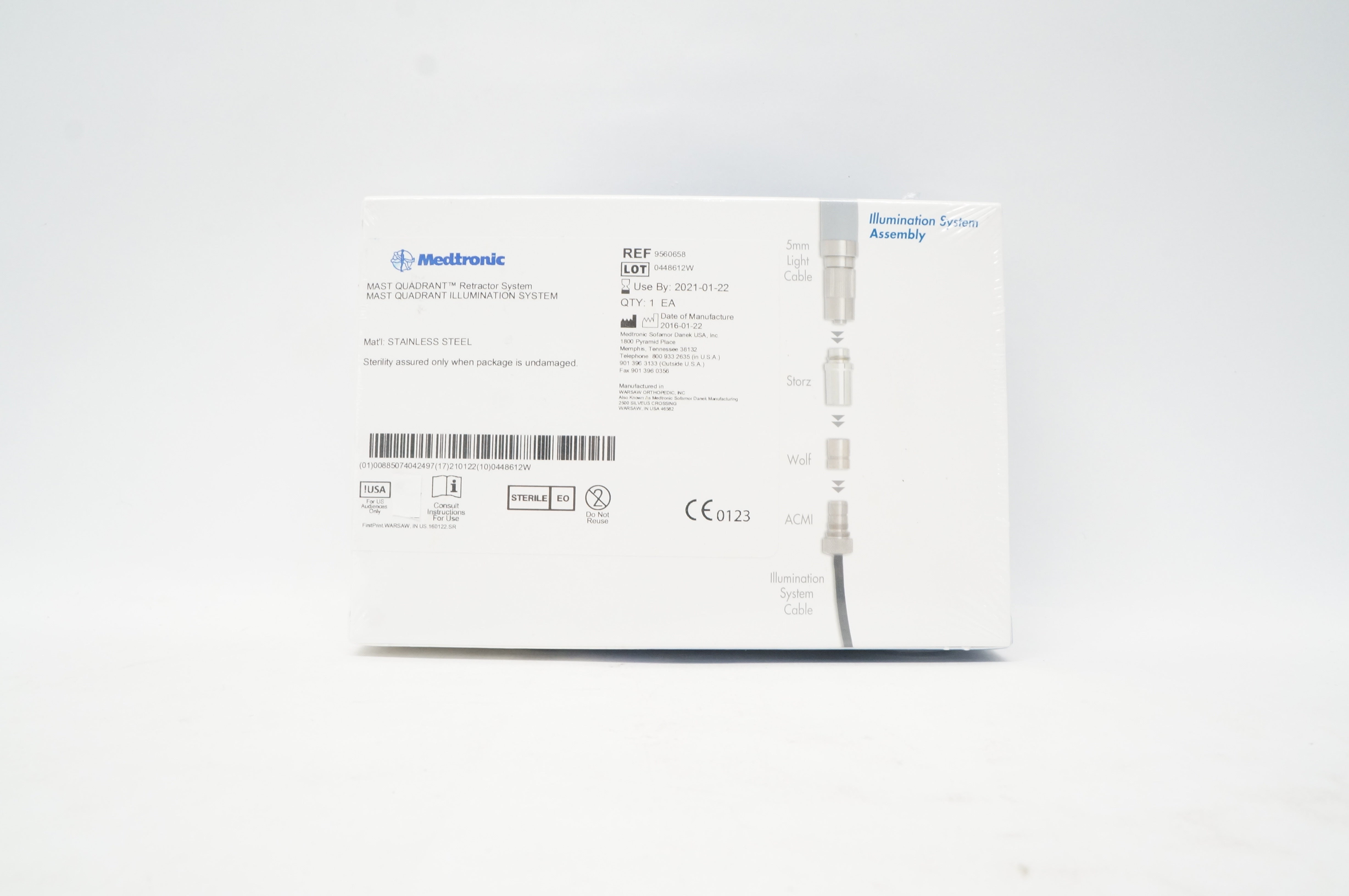 Medtronic 9560658 Mast Quadrant Retractor System (x)