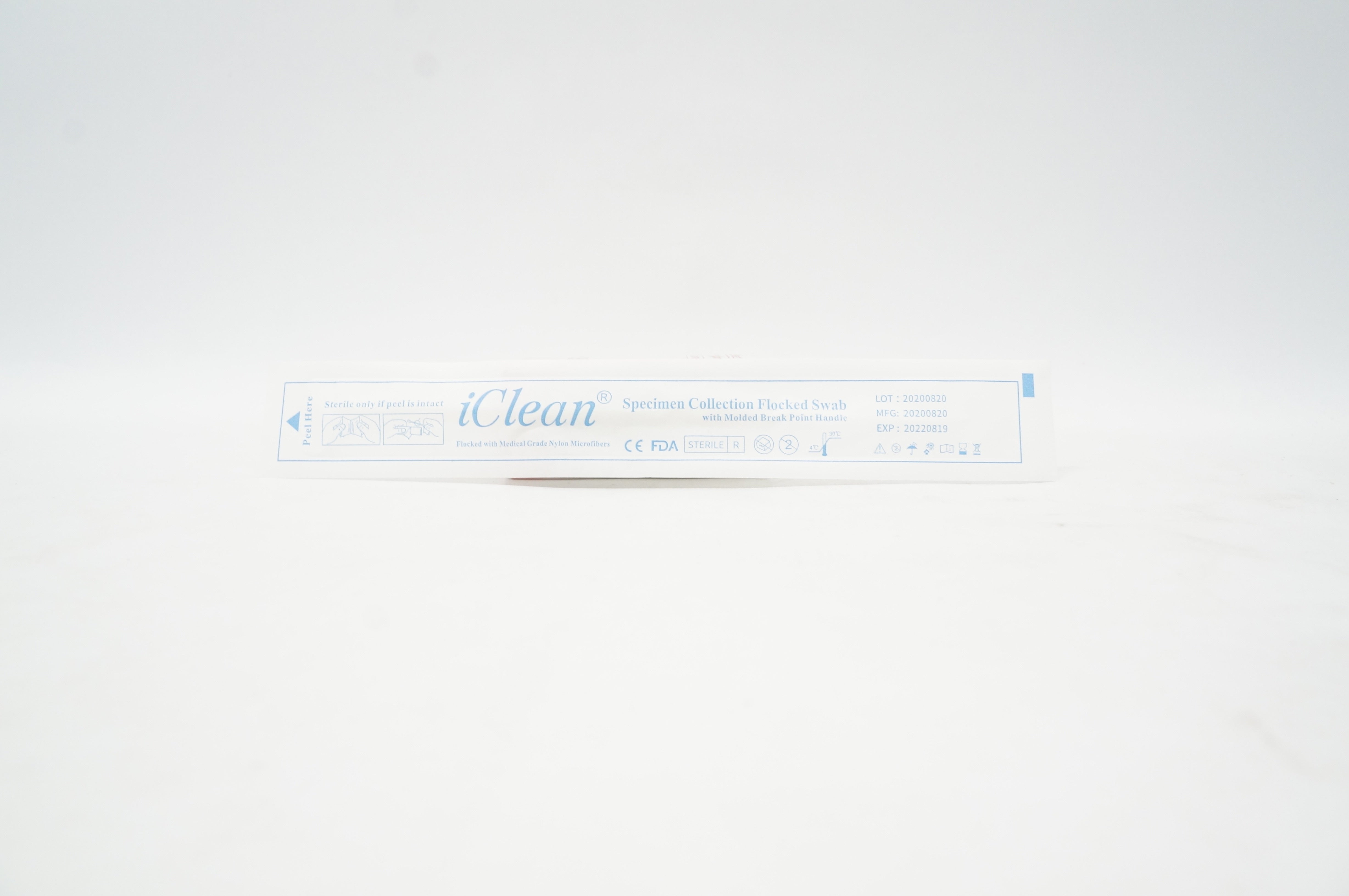 IClean 20200820 Specimen Collection Flocked Swab
