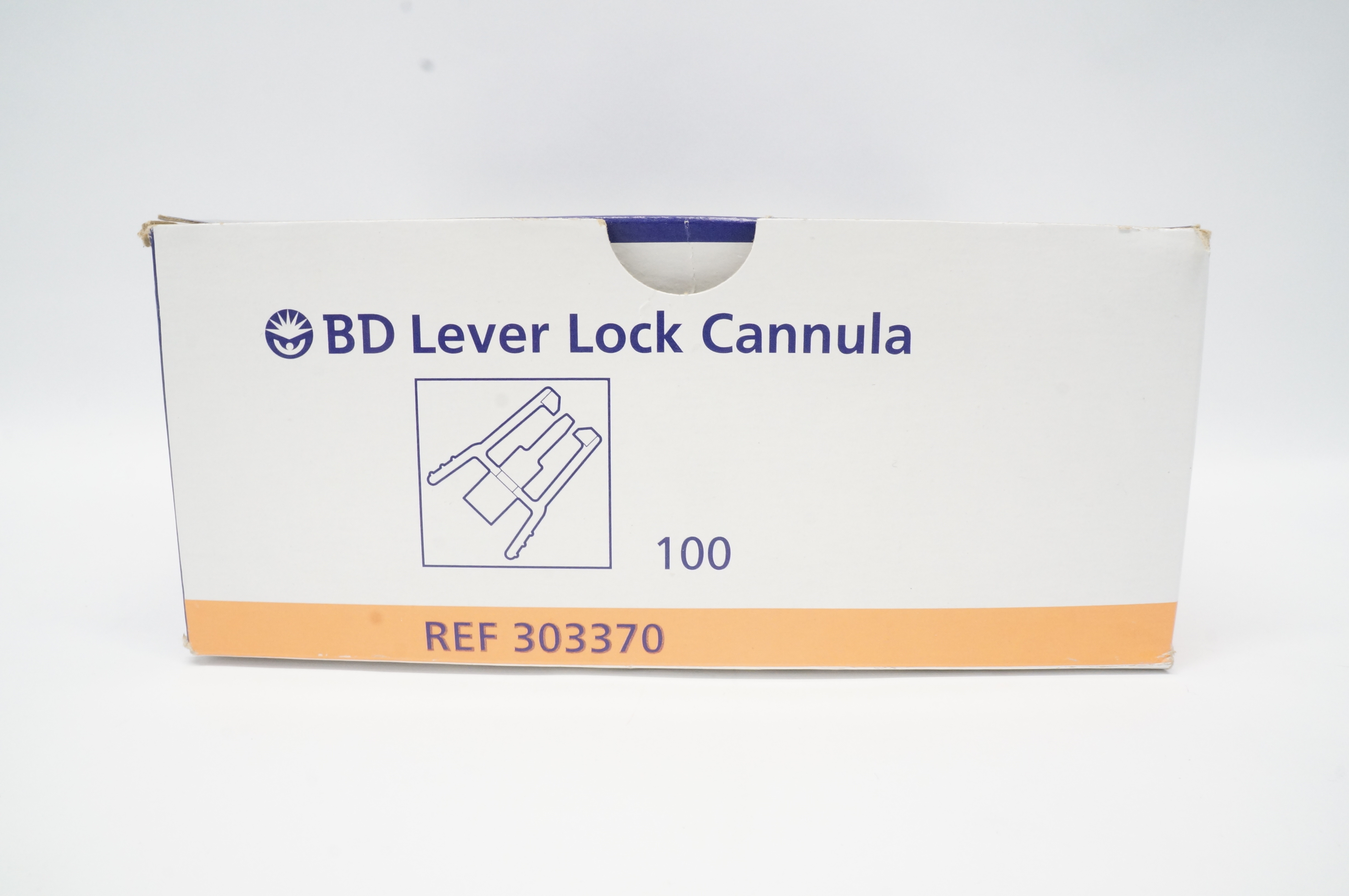 BD 303370 Lever Lock Cannula (x) - Box of 100