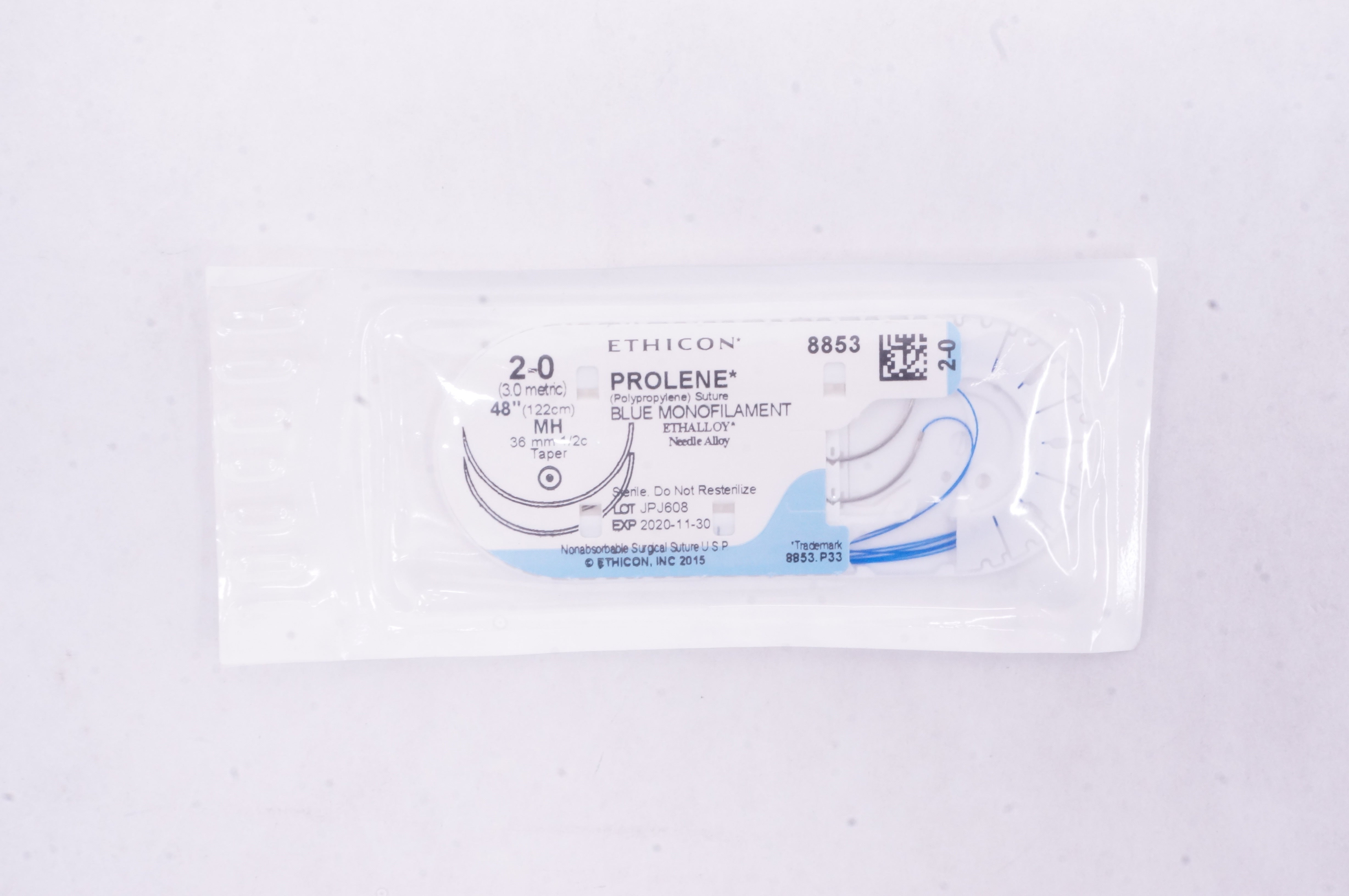 Ethicon X424 0 Ethibond Excel CT-1 36mm 1/2c Taper, 30inch (x)