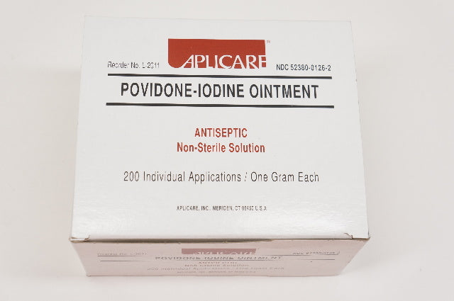 Aplicare L-2011 Povidone-Iodine Ointment - Box of 200