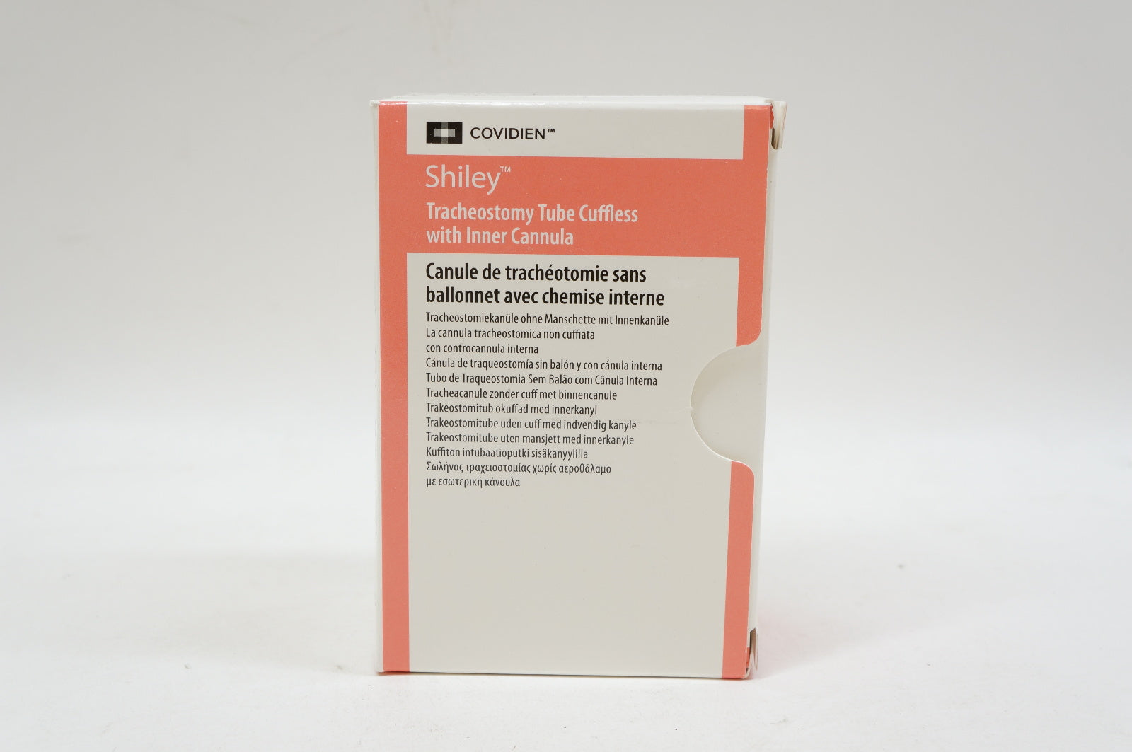 Covidien 8CFS Shiley Tracheostomy Tube Cuffed 7.6mm ID, 12.2mm OD (x)