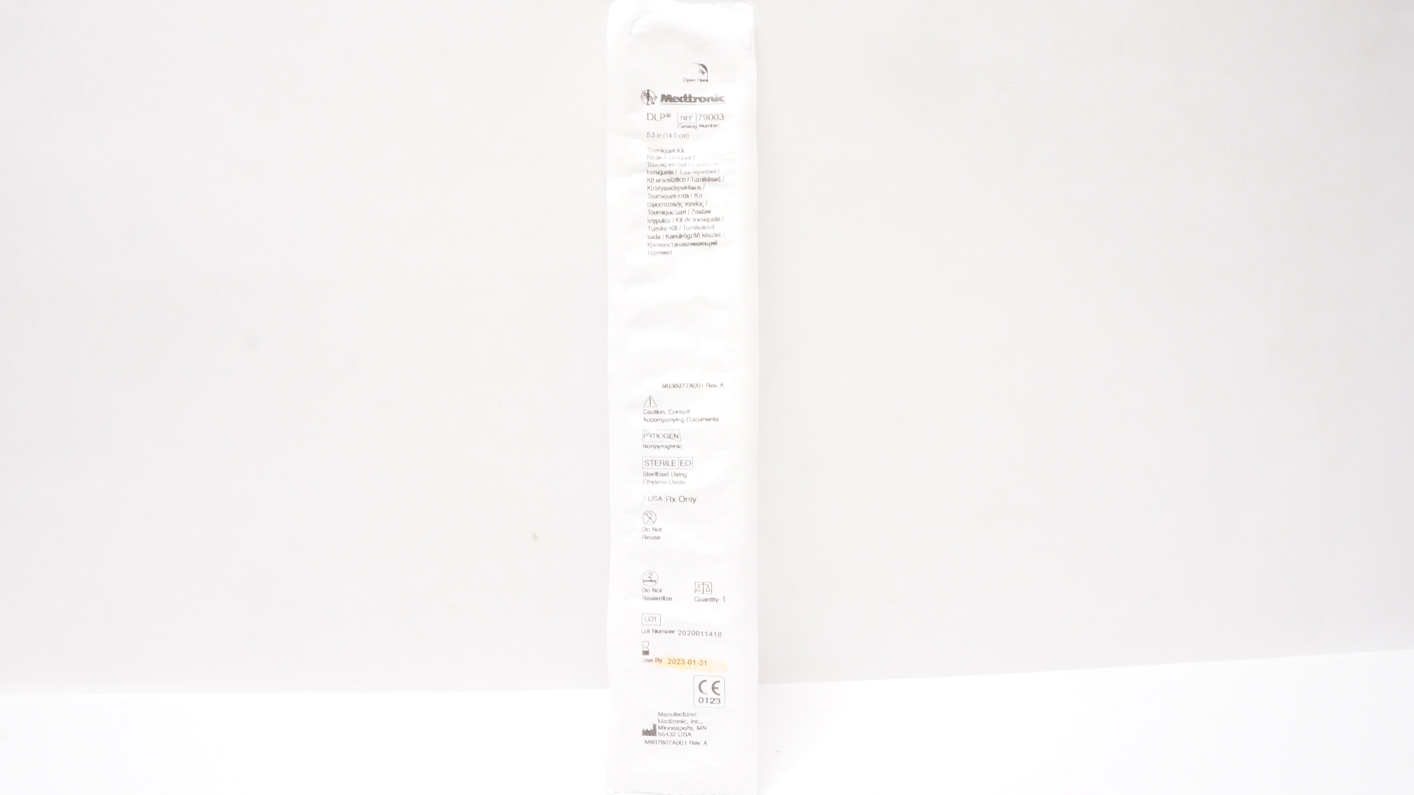 Medtronic 79003 DLP Tourniquet Kit 5.5 inch (x)