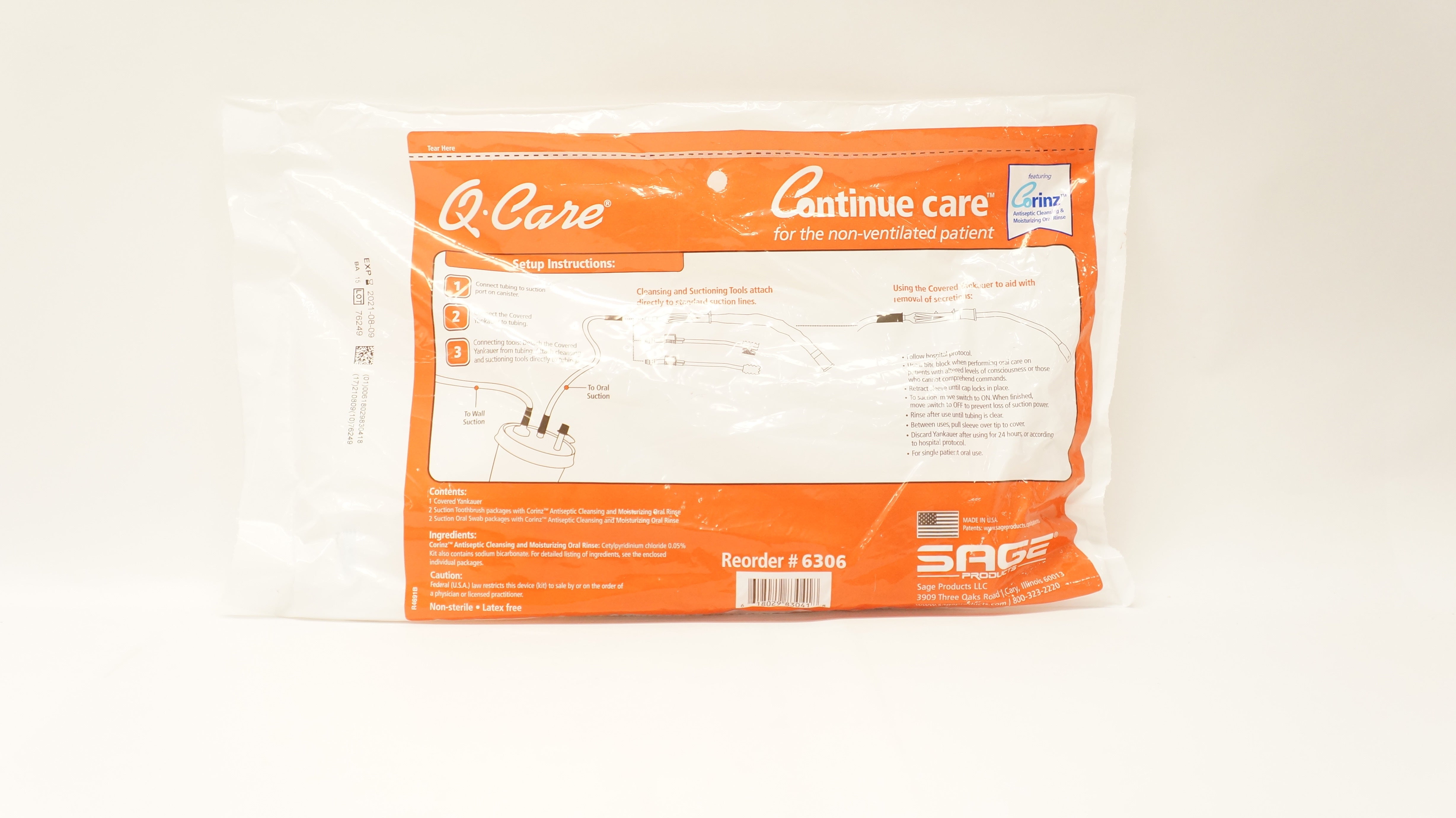 Sage Products 6306 QCare Continue Care (x)