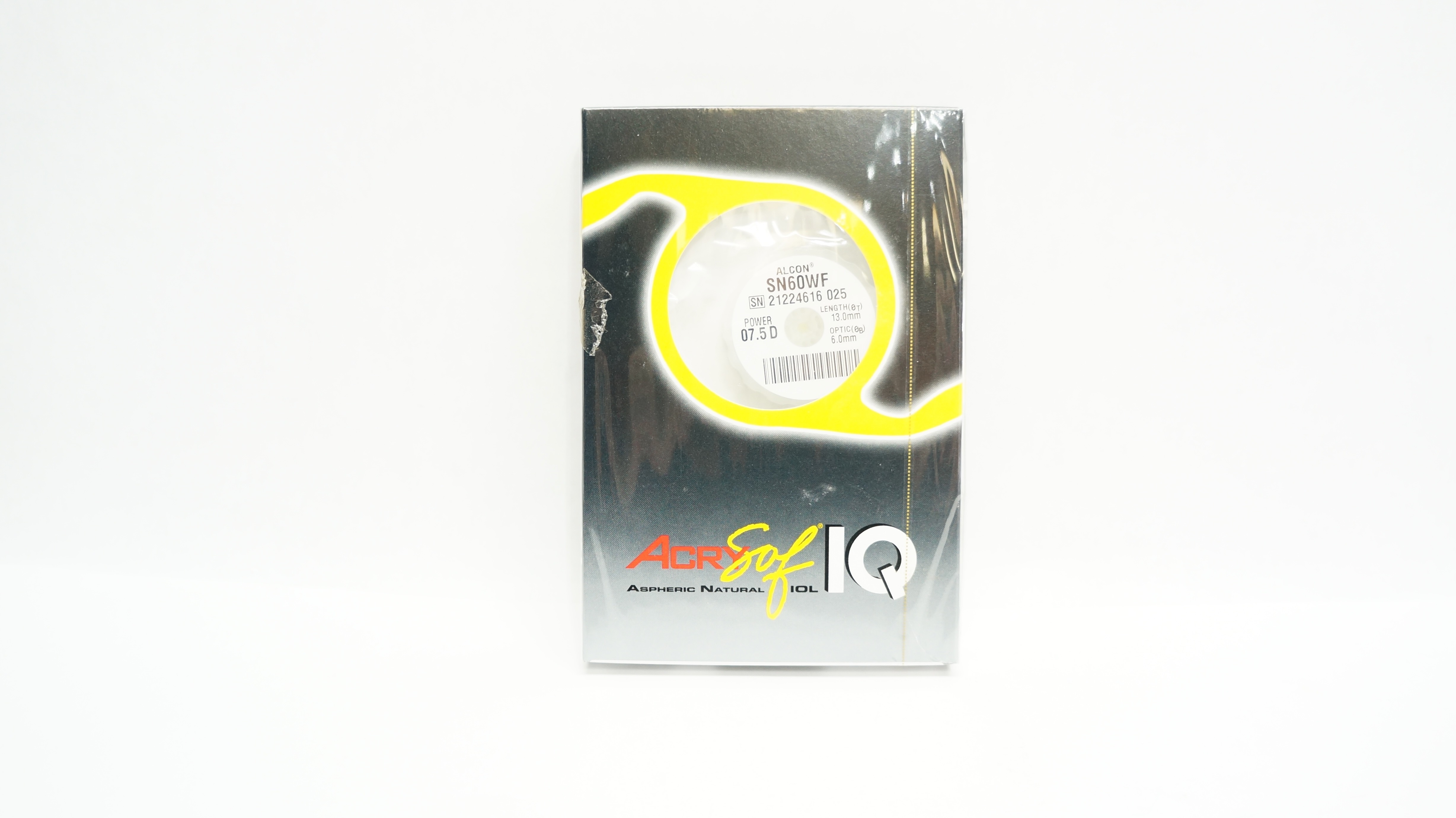 Alcon SN60WF AcrySof IQ Foldable Intraocular Lens 7.5D 13.0mm x 6.0mm (x)