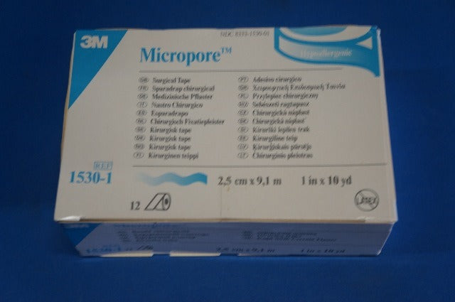 3M 1530-1 Micropore Surgical Tape 1 - box