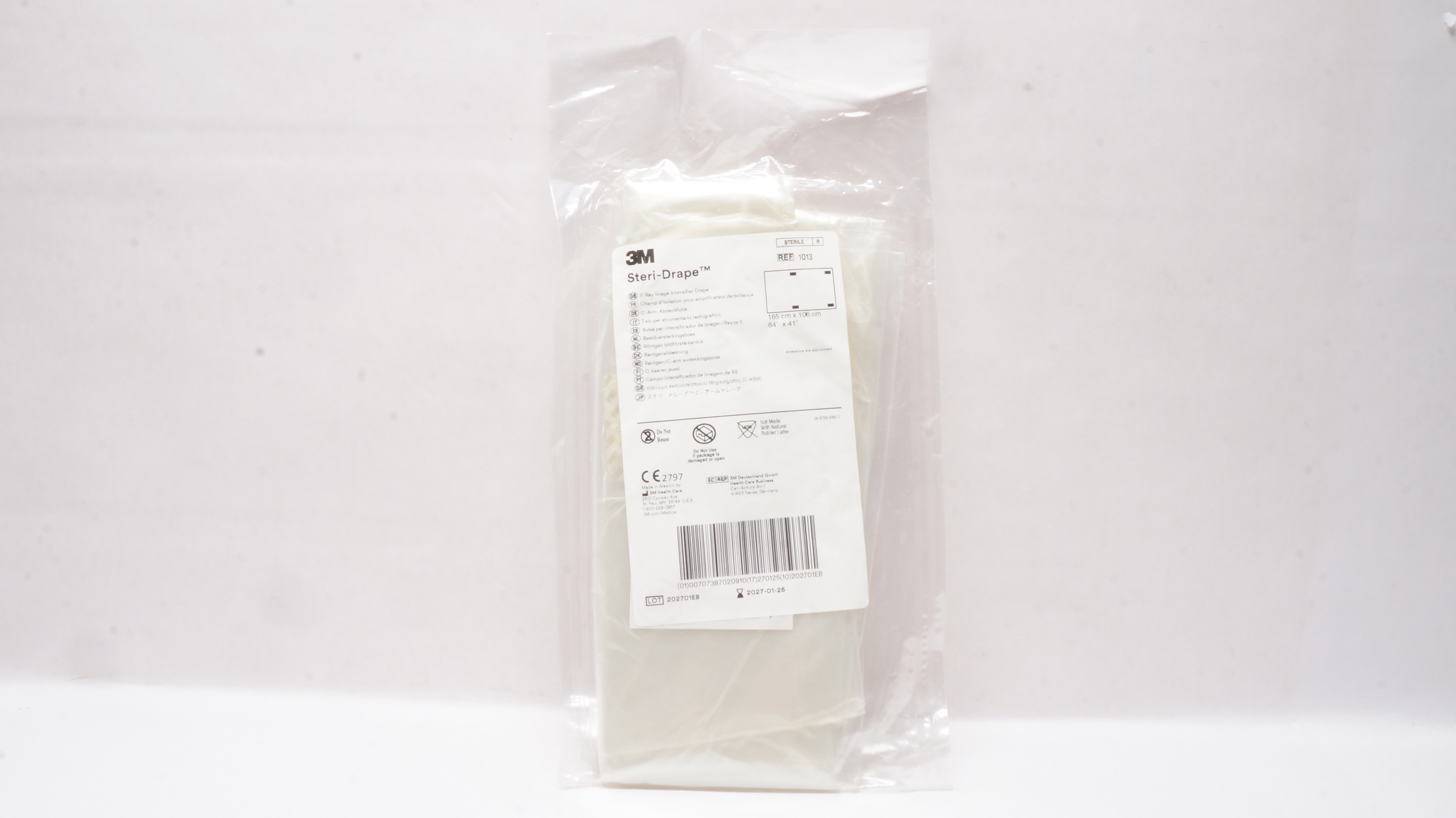 3M 1010 Steri-Drape Large Towel Drape 17 inch x 23 inch (Approx.)