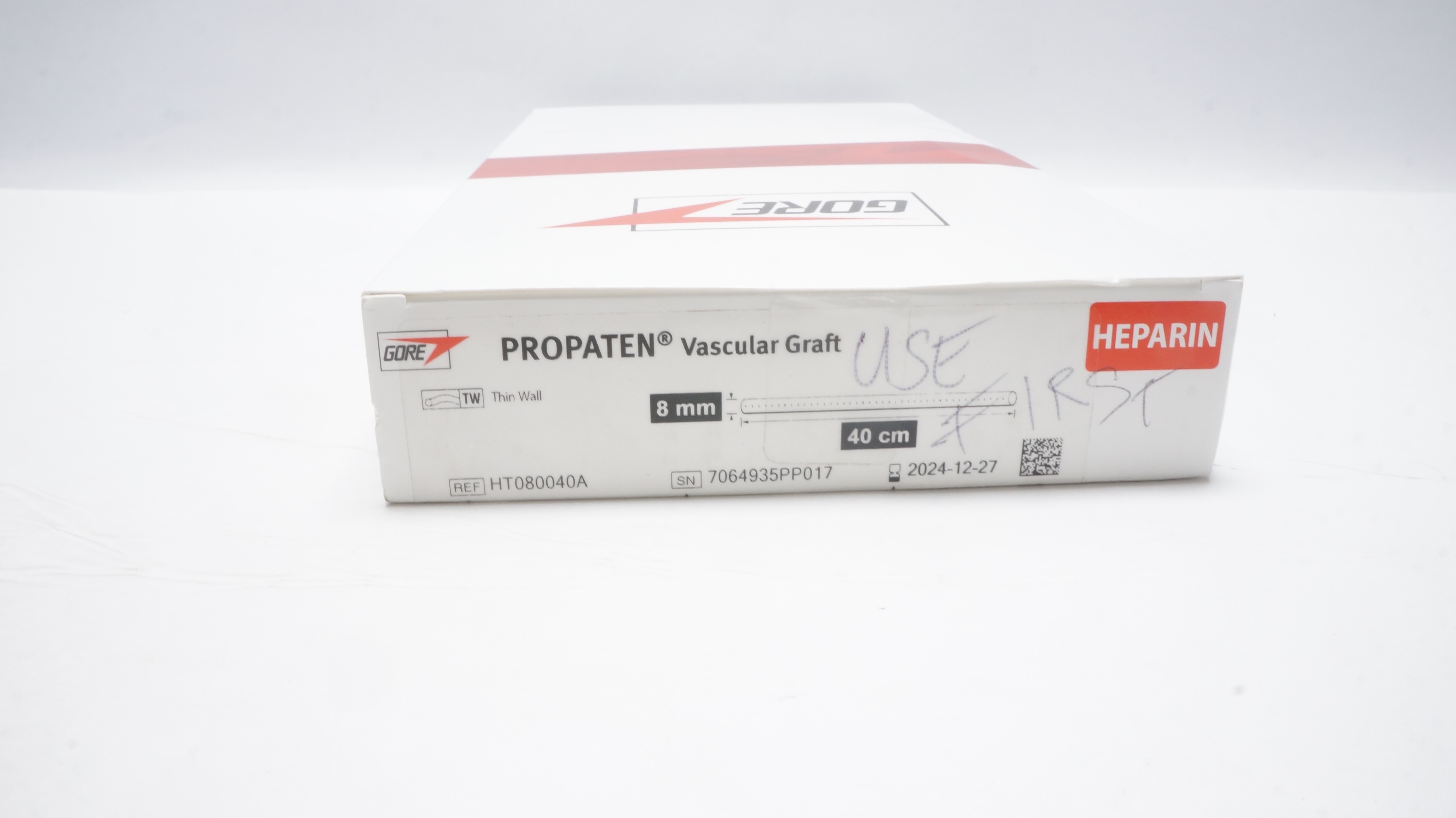 Gore HT080040A Propaten Vascular Graft 8mm x 40cm (x)