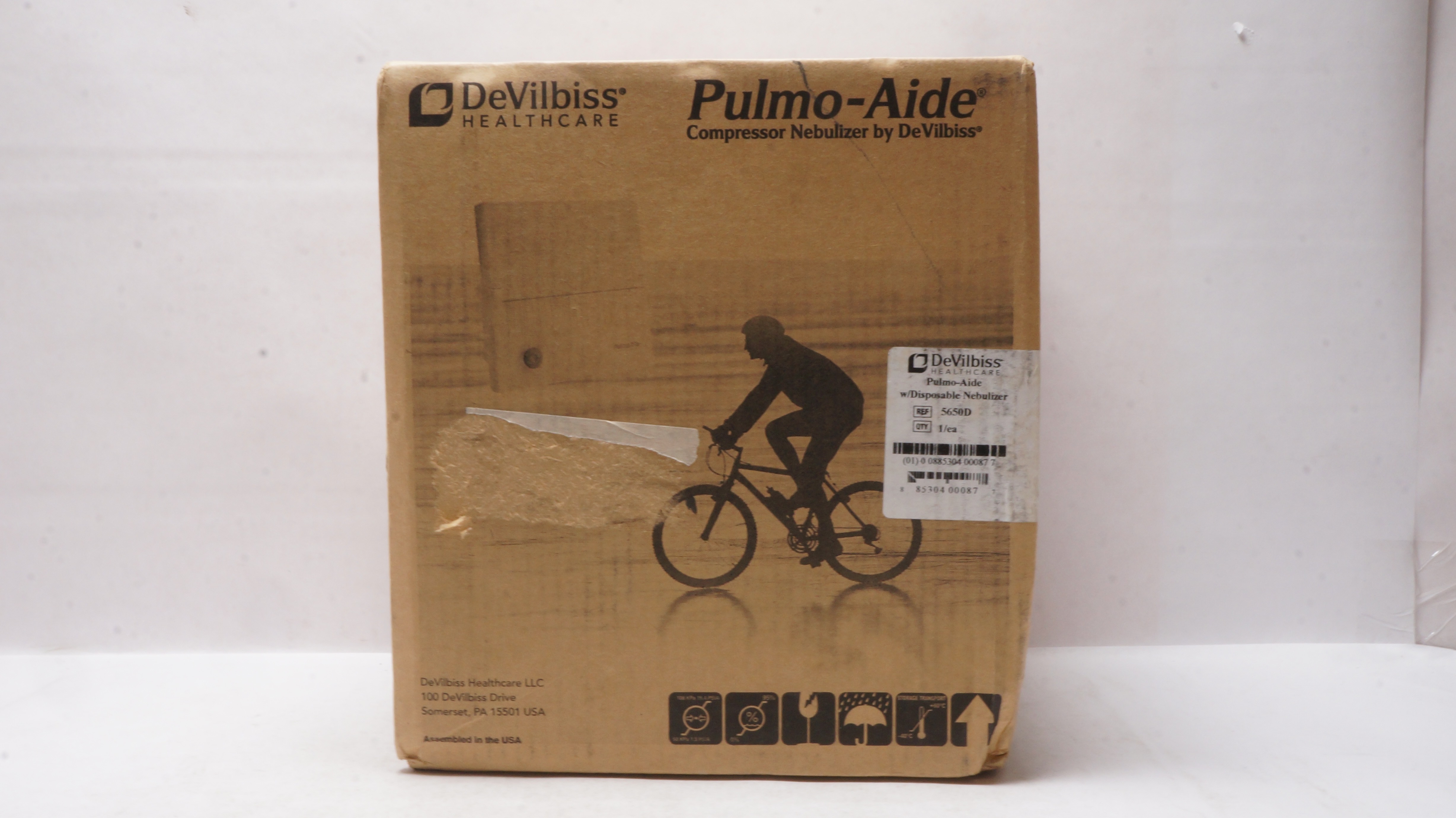 DeVILBISS 5650D Pulmo-Aide Compressor/Nebulizer