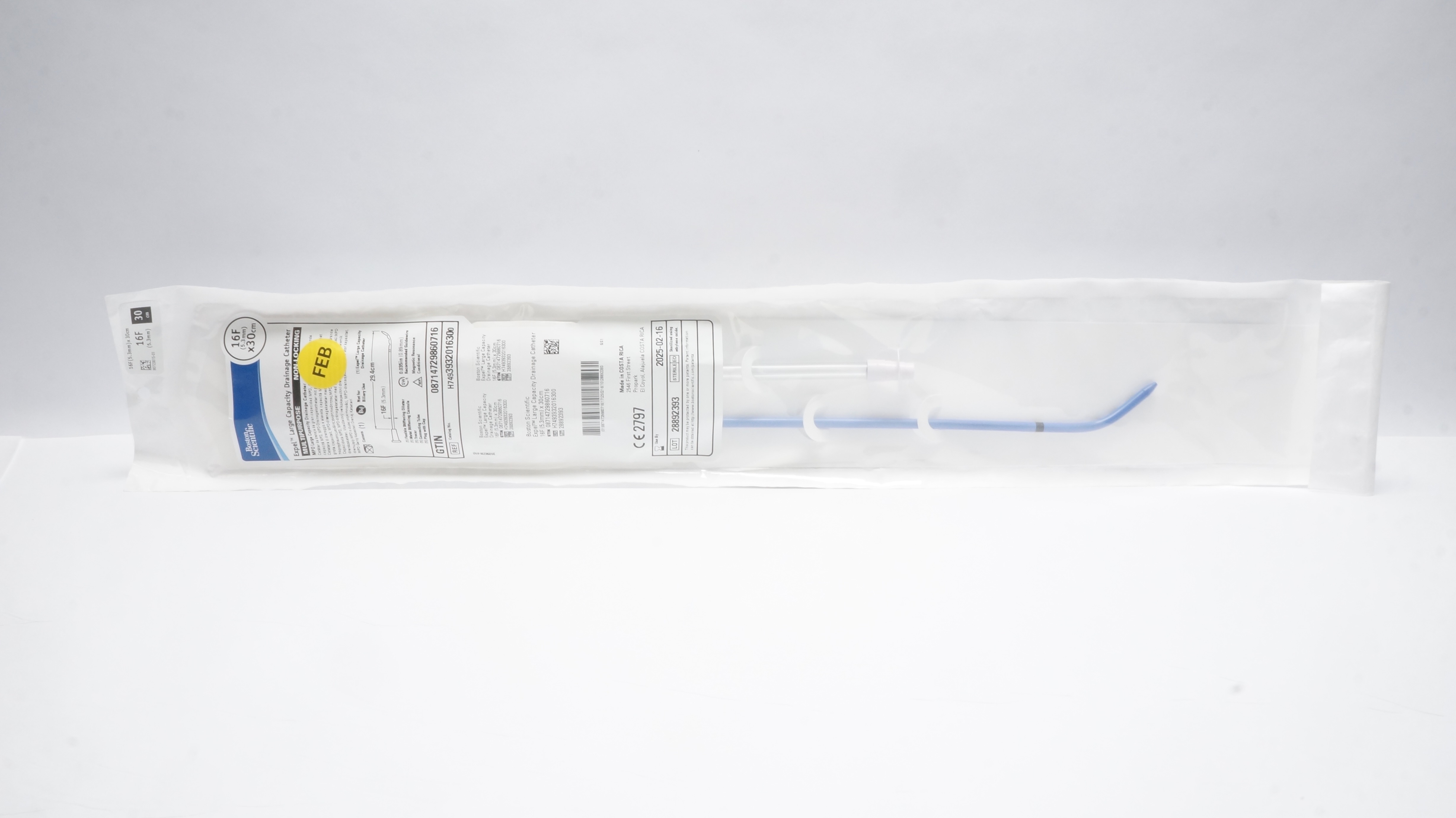 Boston Scientific 393201630 Expel Large Capacity Drainage Cath. 16F x 30cm (x)