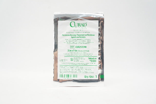 Medline CUR251390 Curad Petrolatum Dressing 3 x 9inch (x)
