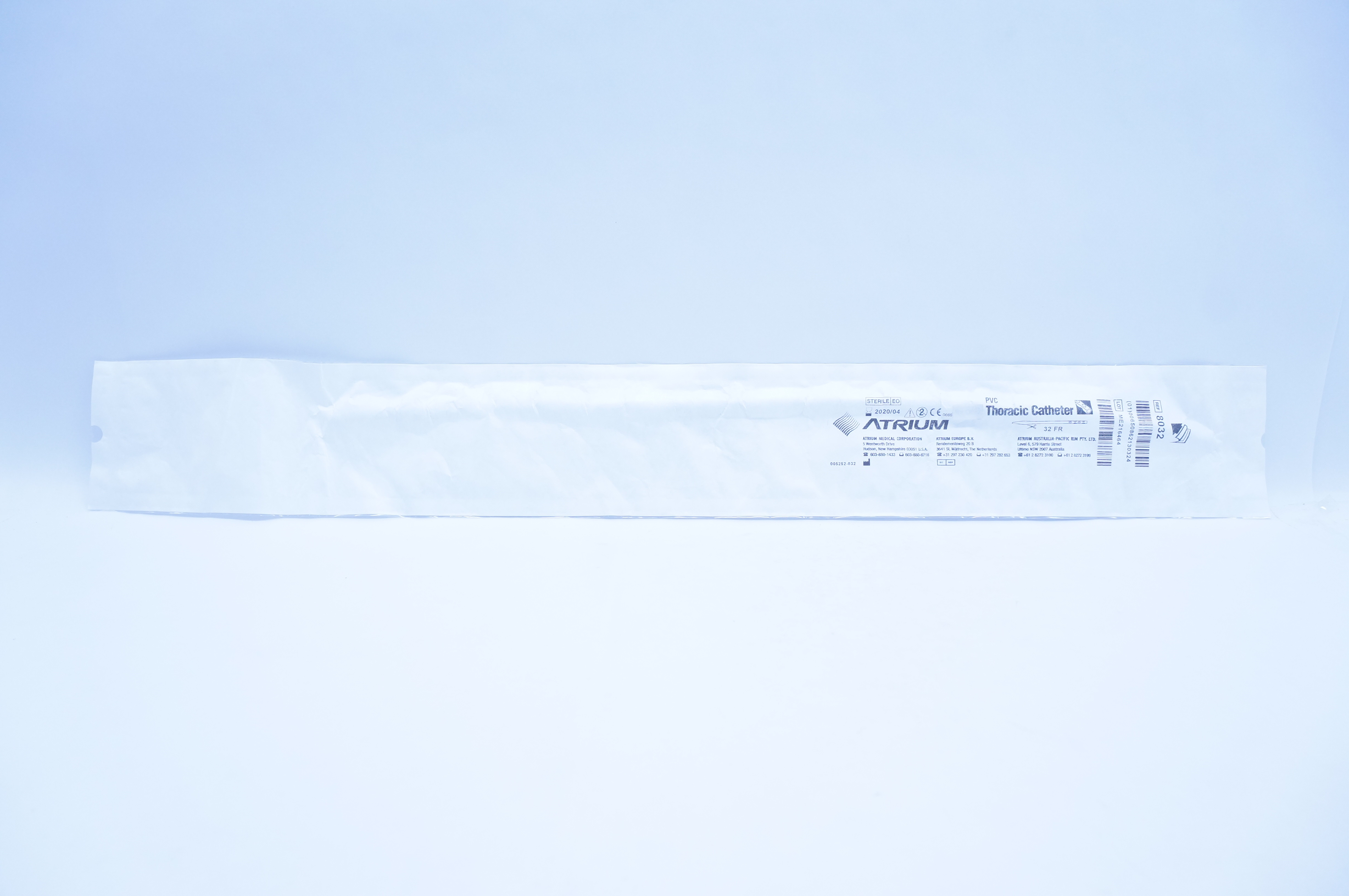 Atrium 8032 PVC Thoracic Cath. 32 Fr. (x)