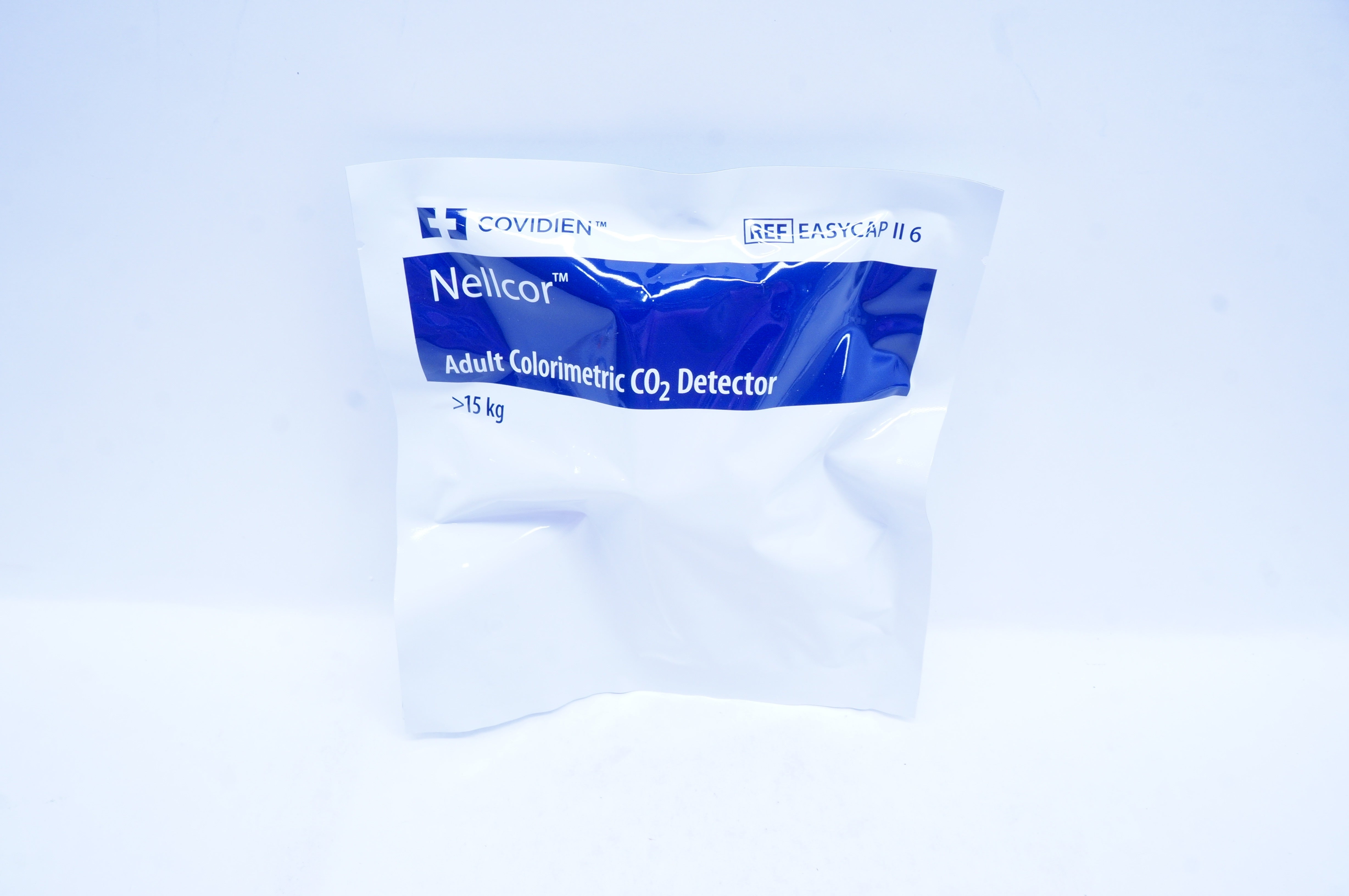 Covidien EASYCAP II 6 Nellcor Adult Colorimetric CO2 Detector >15kg