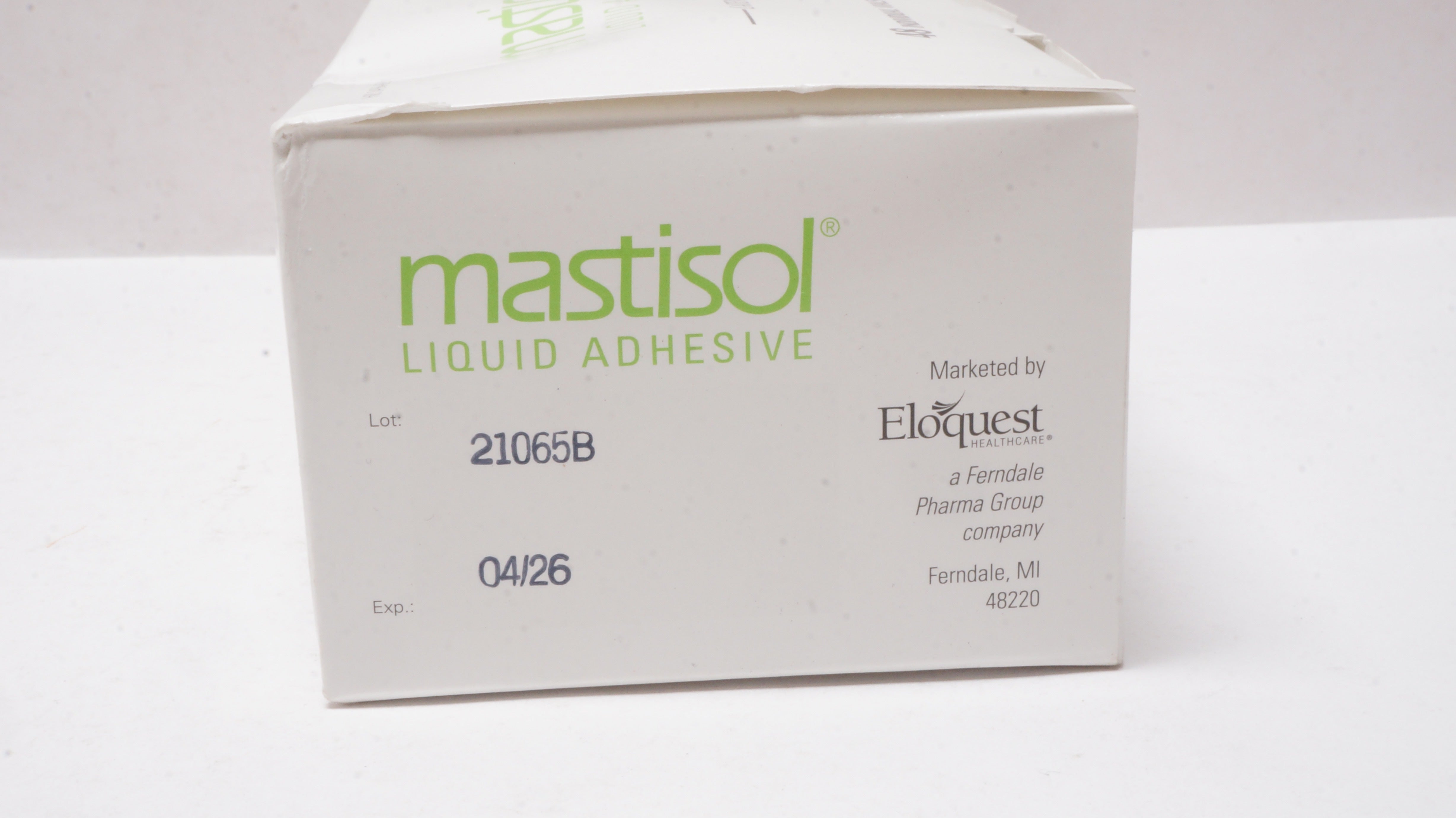 Mastisol 48220 Ferndale Laboratories Liquid Adhesive 2/3mL - Box of 48