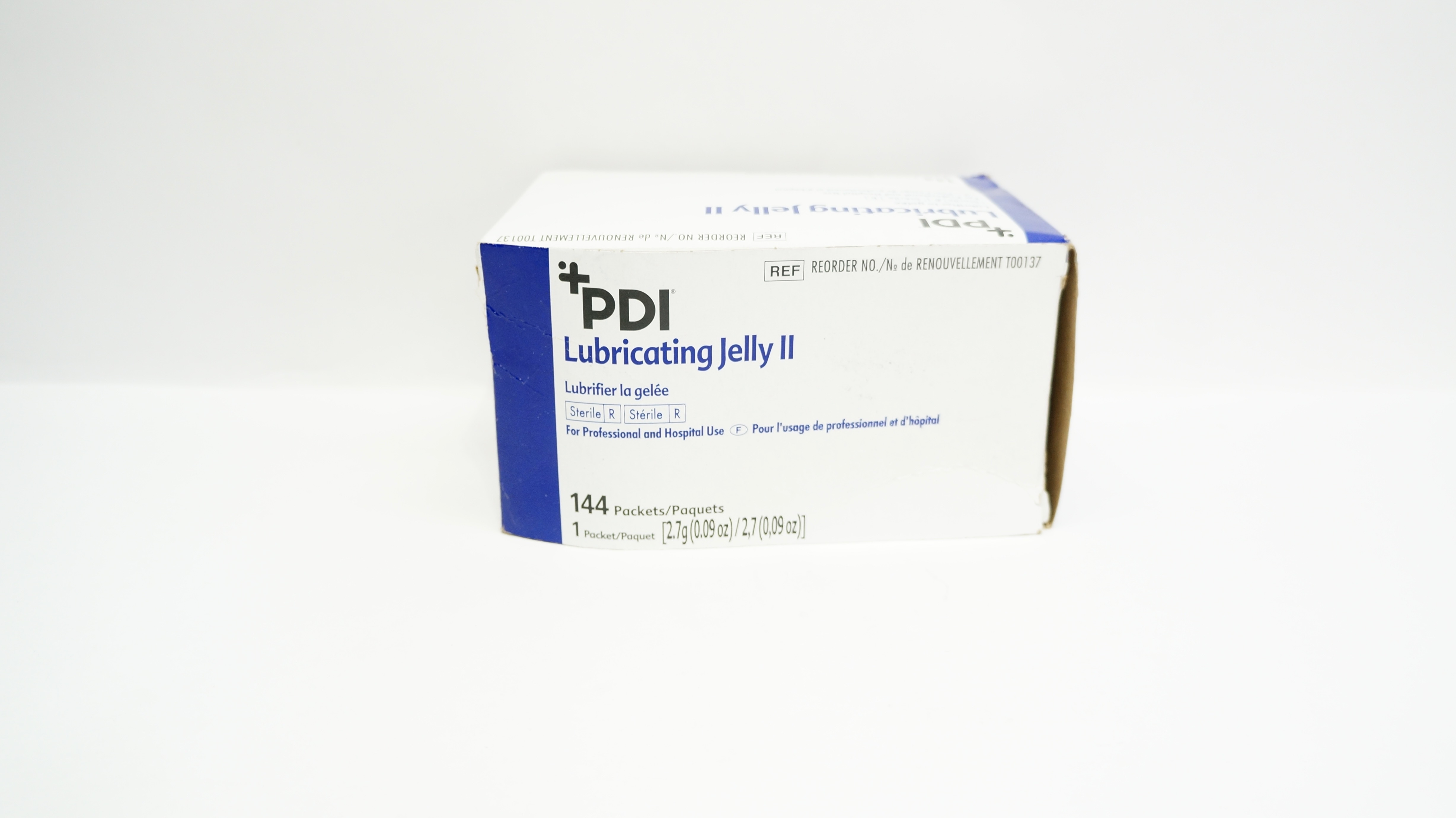 PDI T00137 Lubricating Jelly II 2.7 gram - Box of 144 (x)