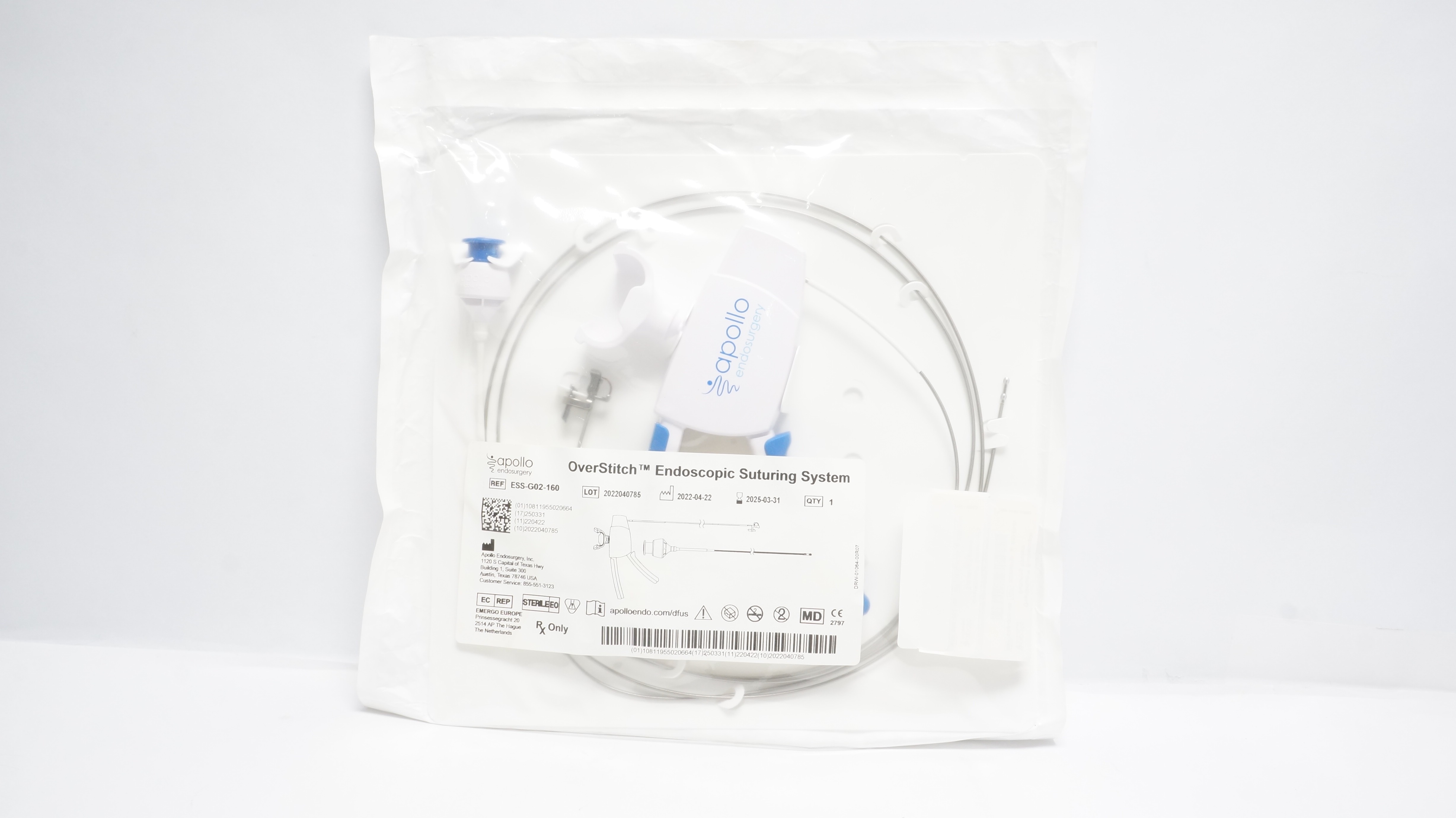 Apollo ESS-G02-160 OverStitch Endoscopic Suturing System (x)
