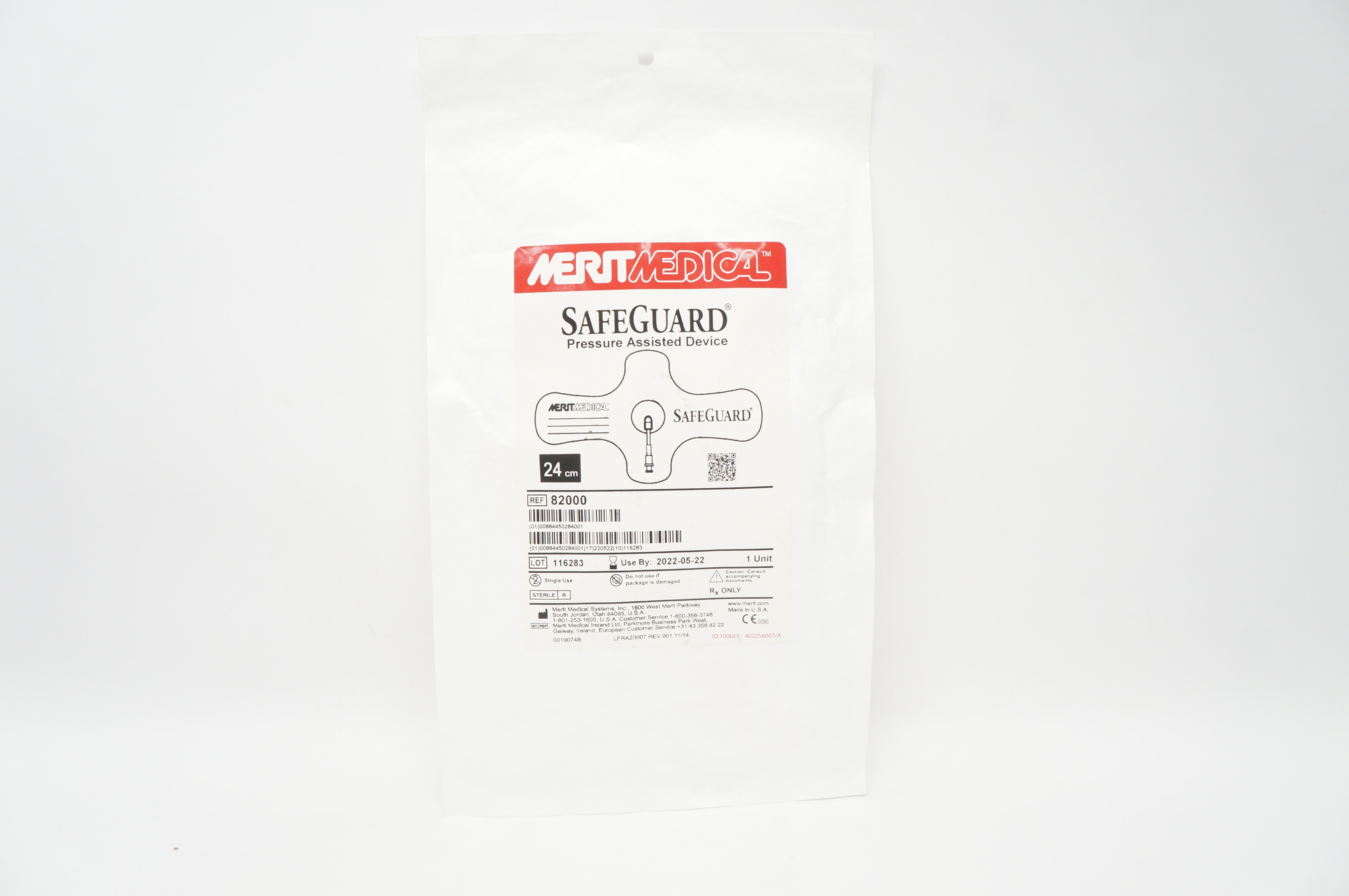 Merit Medical 82000 SafeGuard Pressure Assisted Device 24cm (x)