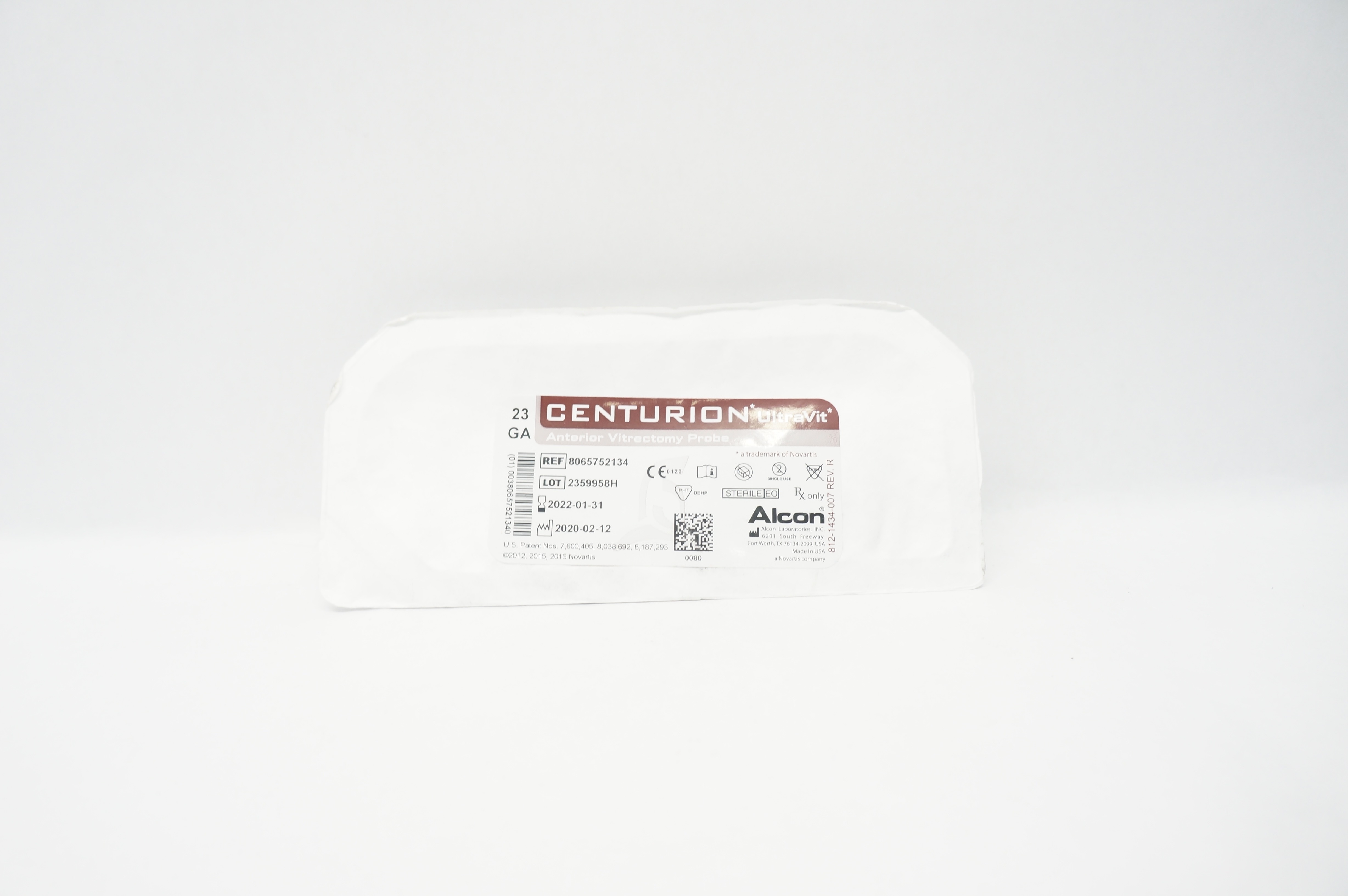 Alcon 8065752134 Centurion UltraVit Anterior Vitrectomy Prob 23Ga (x)