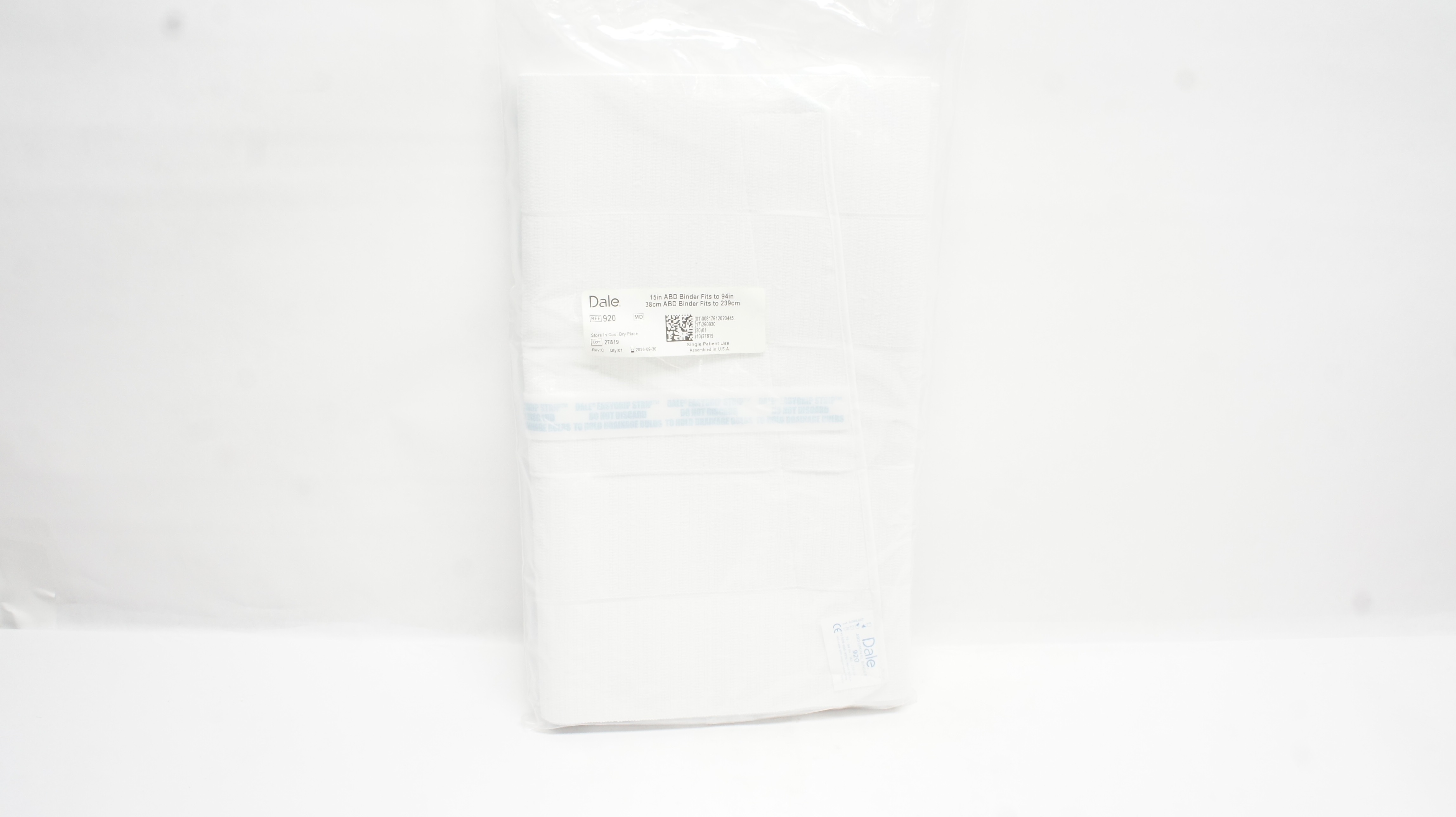 Dale 920 Abdominal Binder 15inch