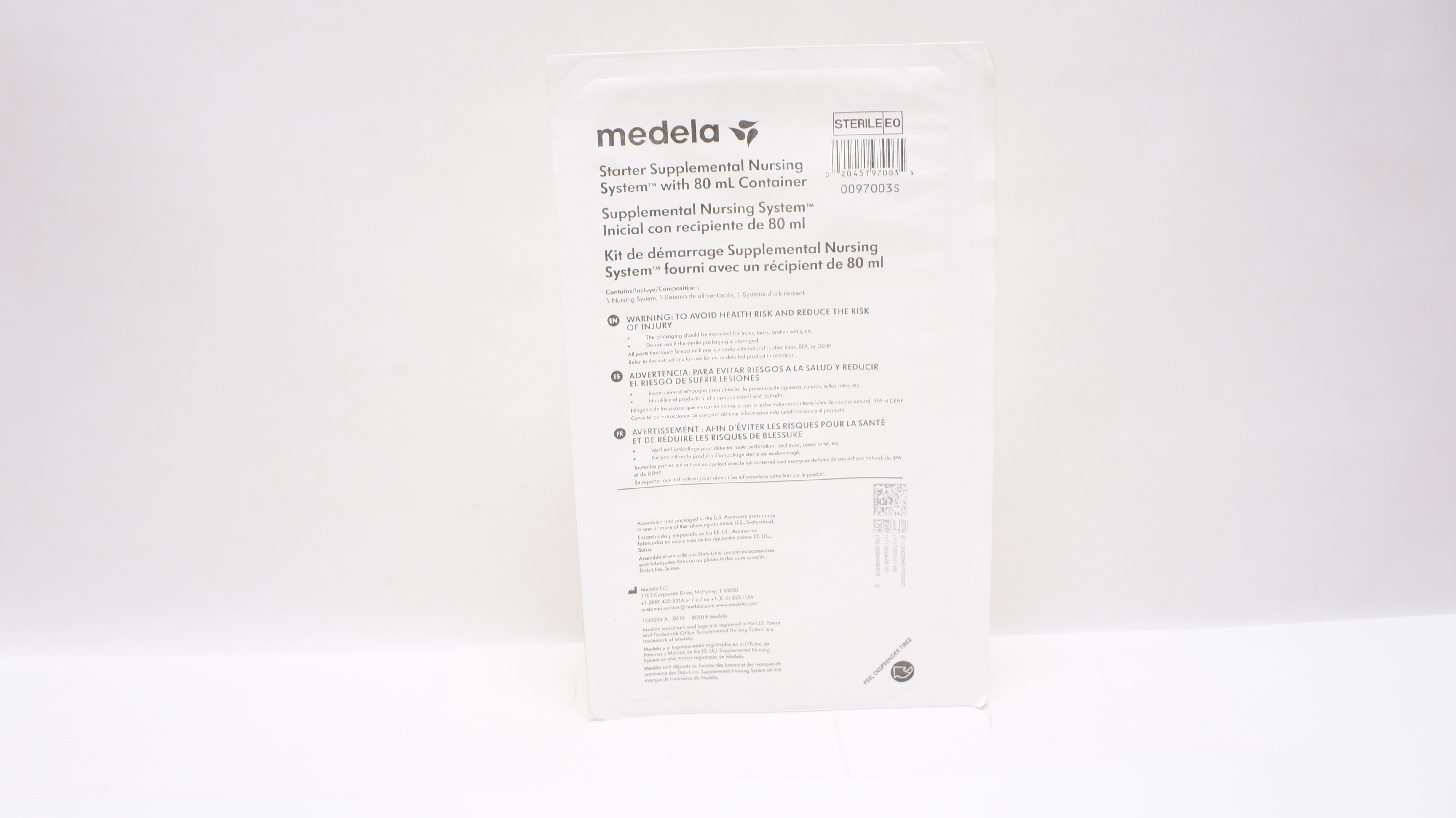 Medela Starter Supplemental Nursing System with 80mL Container