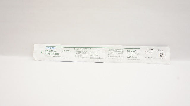 Bard 175818 Lubri-Sil All-Silicone Foley Cath Balloon Lubricious Coated 18Fr 5cc