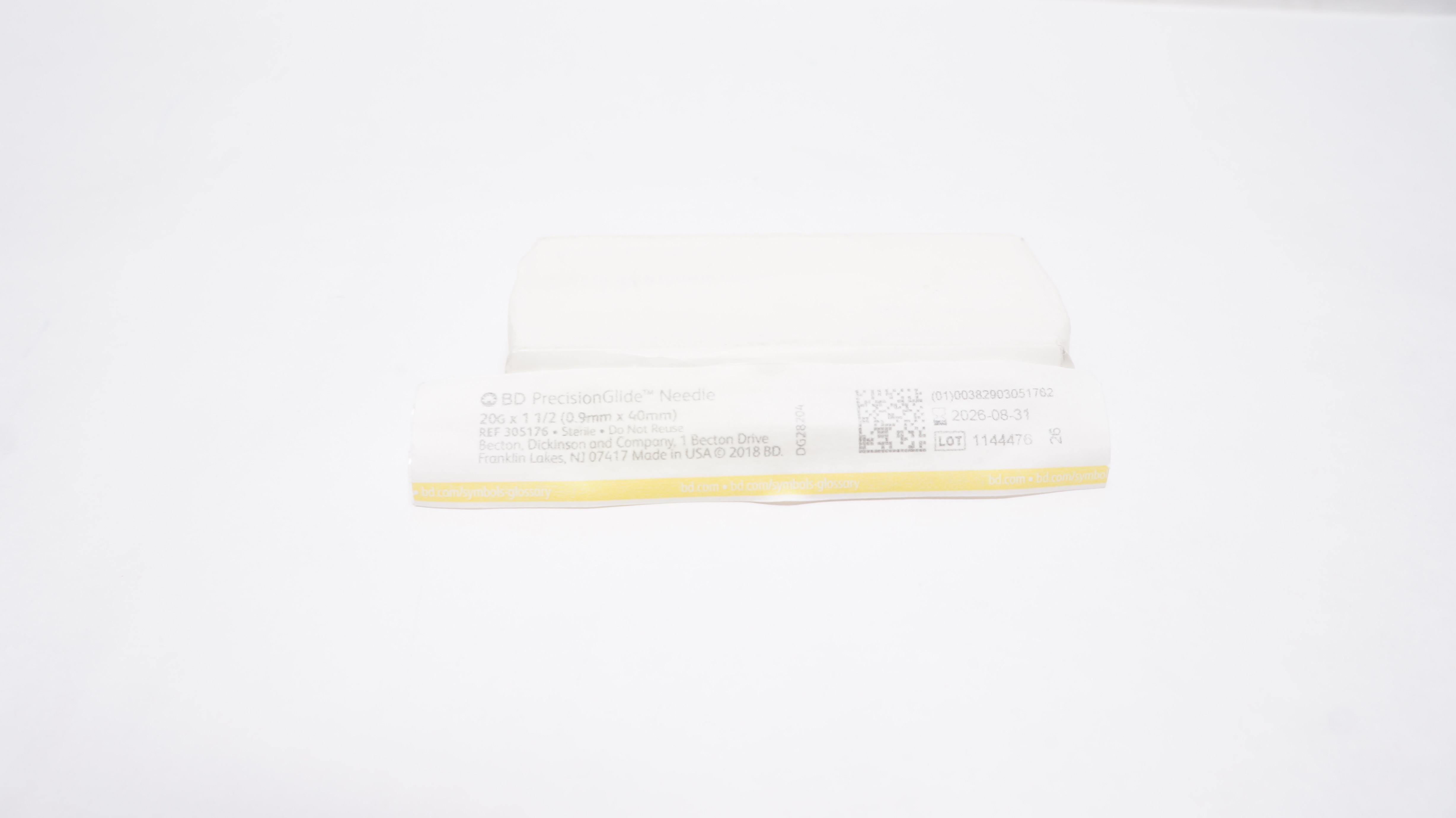 BD 305176 PrecisionGlide Ndle 20G x 1-1/2