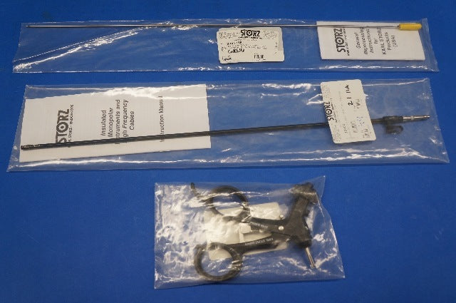 Karl Storz 33456MR Click Line MANHES Dissecting and Grasping Forceps, Size 5 mm