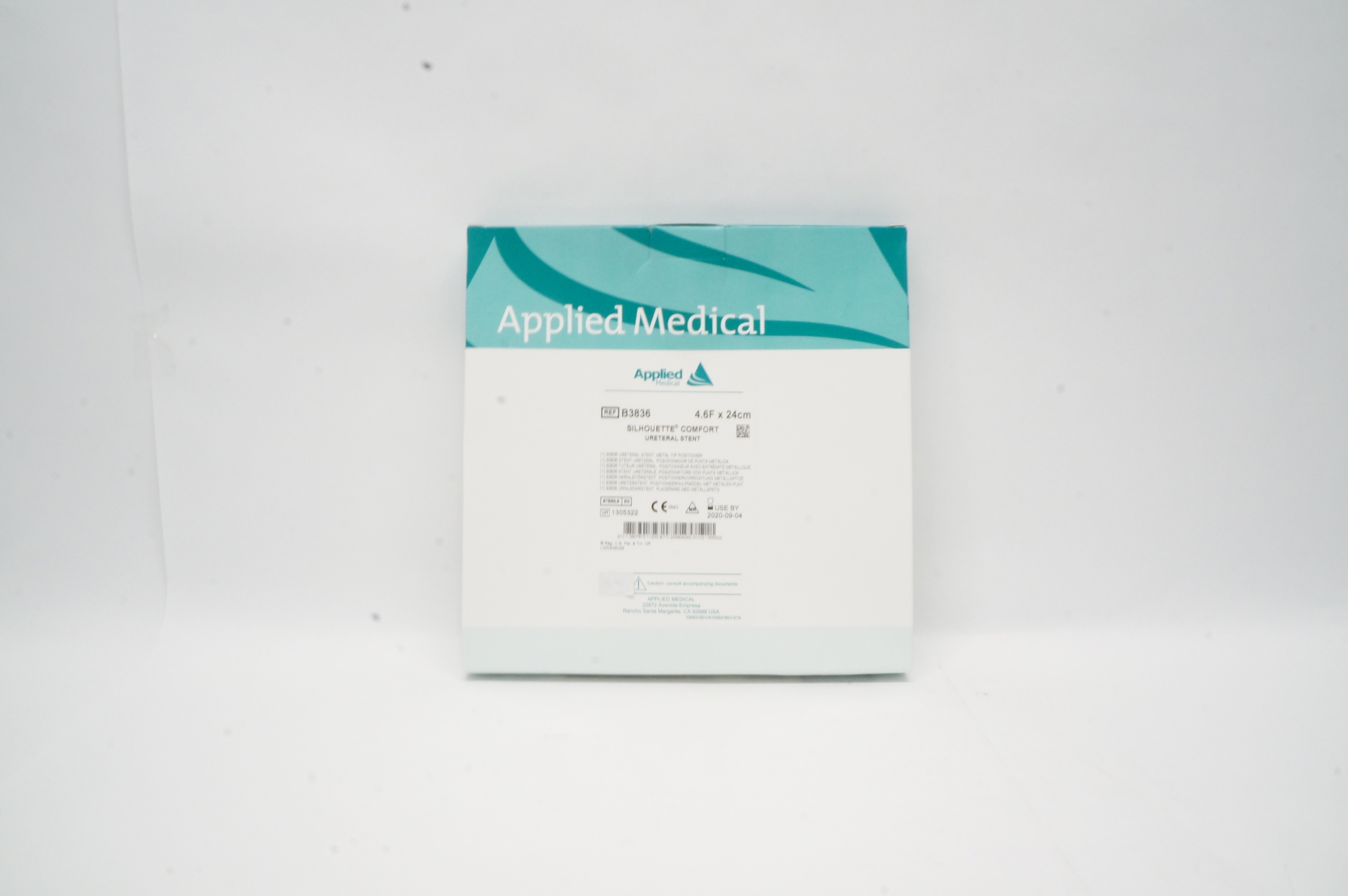 Applied Medical B3836 Silhouette Comfort Ureteral Stnt 4.6 F x 24cm (x)