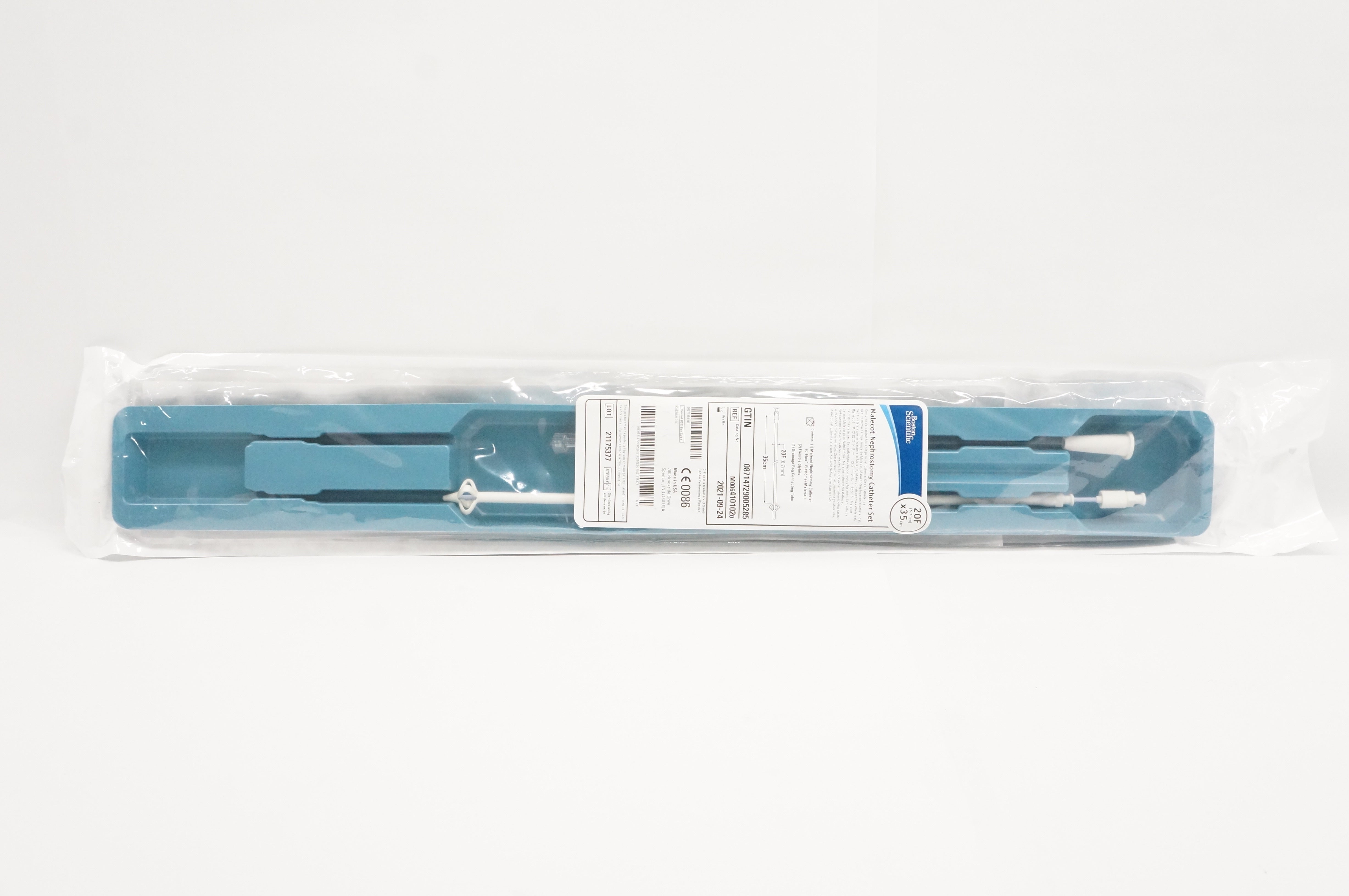 Boston Scientific M0064101020 Malecot Nephrostomy Cath. Set  20F x 35cm (x)