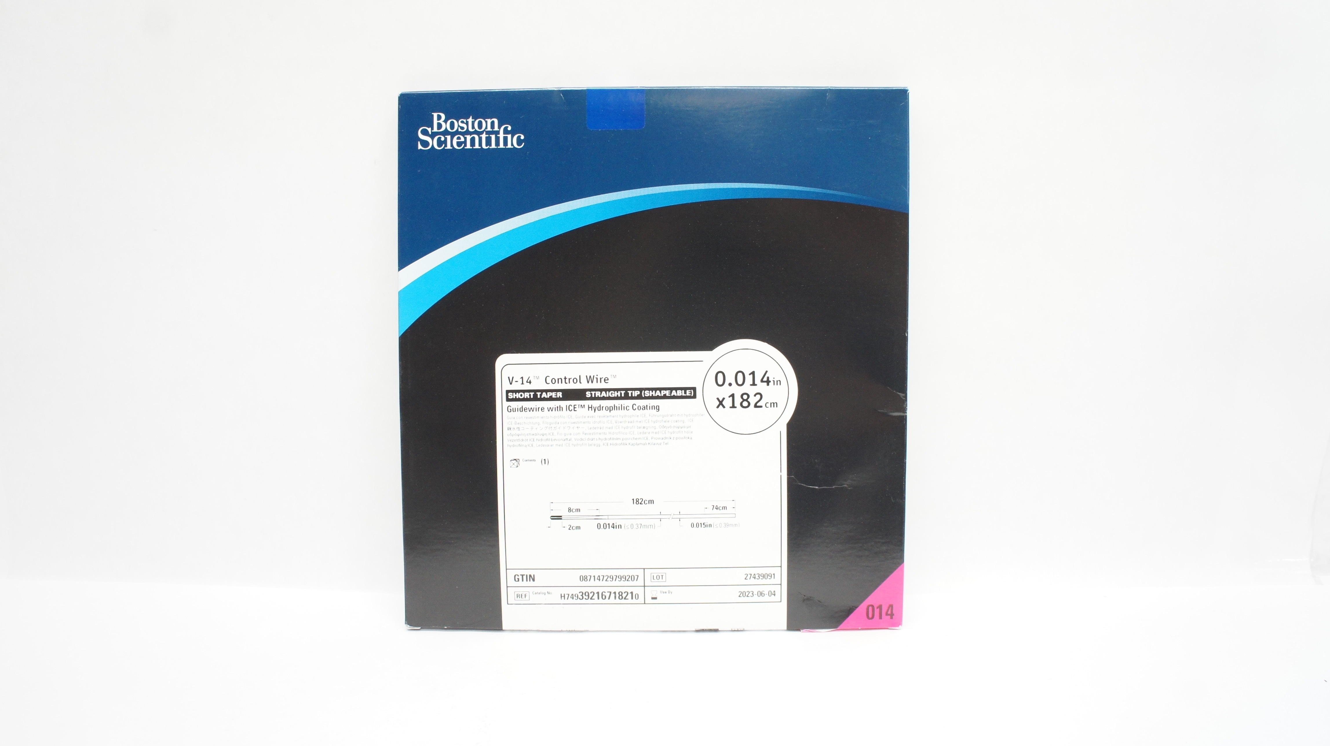 Boston Scientific H74939216718210 Control-Wire Guidewire 0.014inch x 182cm (x)