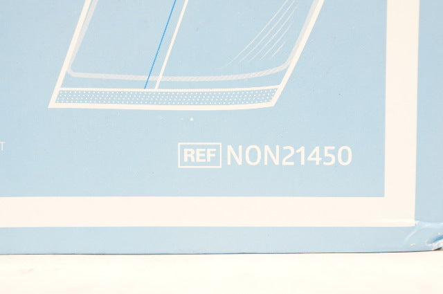 Medline NON21450 Extra Absorbent Abdominal Pad 5 inch x 9 inch - Box of 25