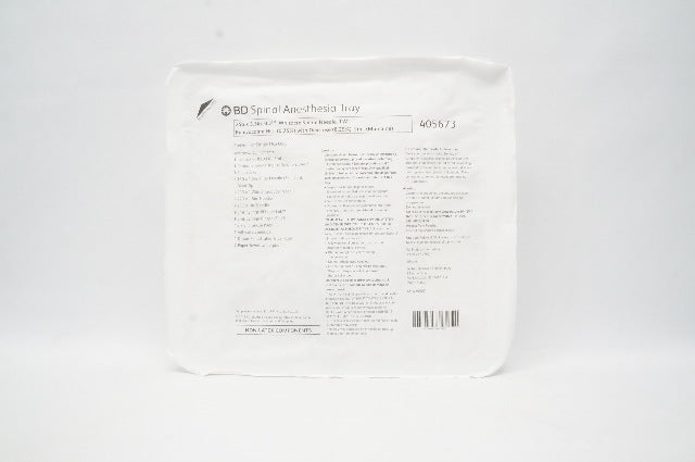BD 405673 Spinal Anesthesia Tray 25G x 3.5inch (x)