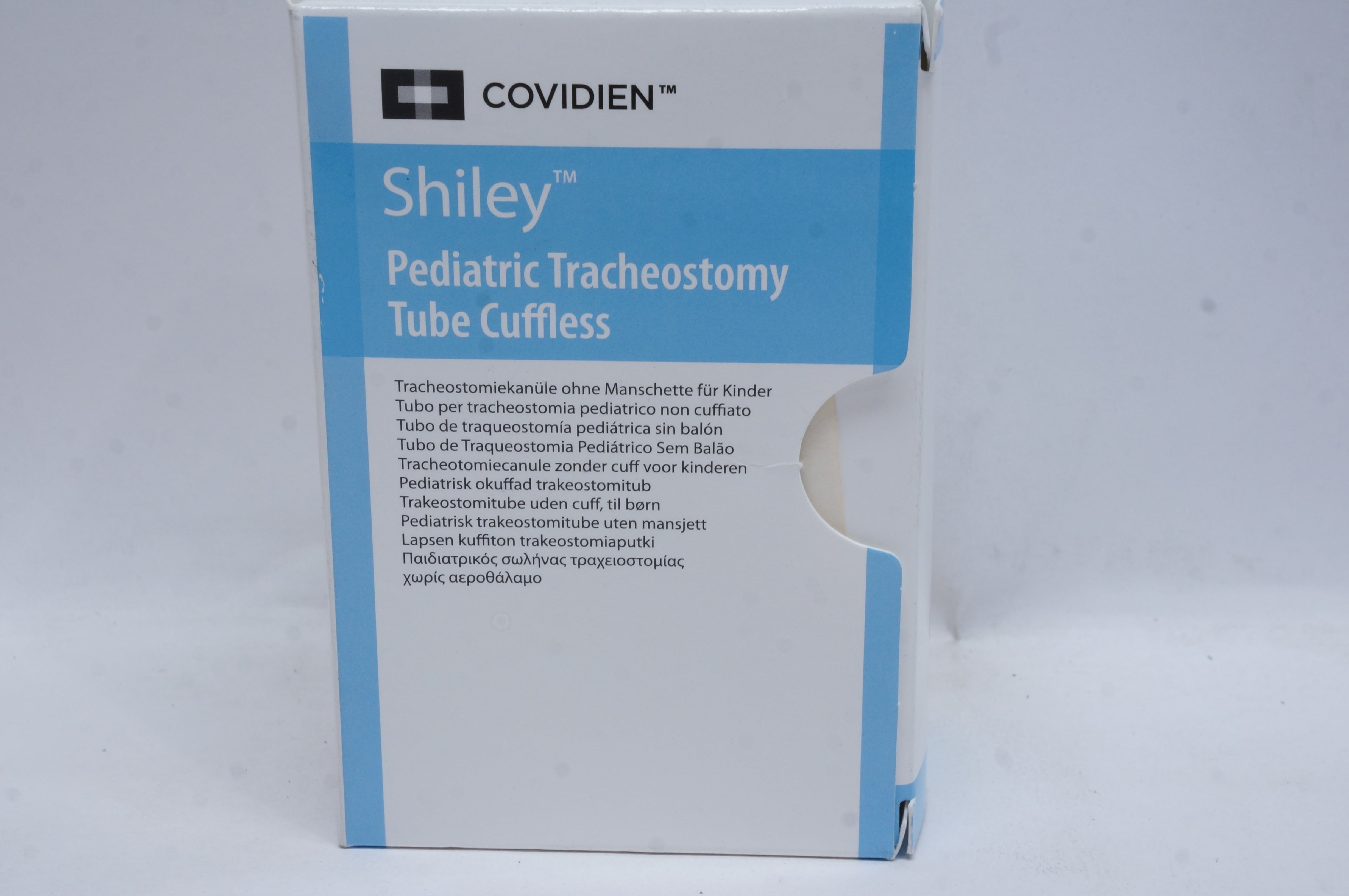 Covidien 4.5PED Shiley Pediatric Tracheostomy Tube Cuffless, 4.5mm ID, 6.5mm (x)
