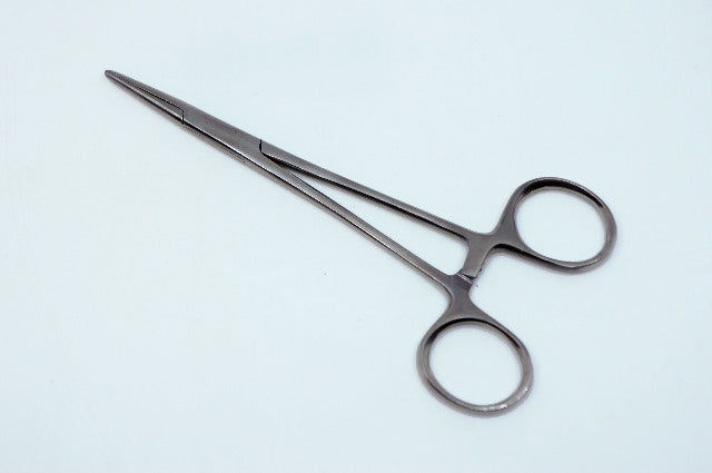 Forceps Hemostat, Straight, Length 5inch