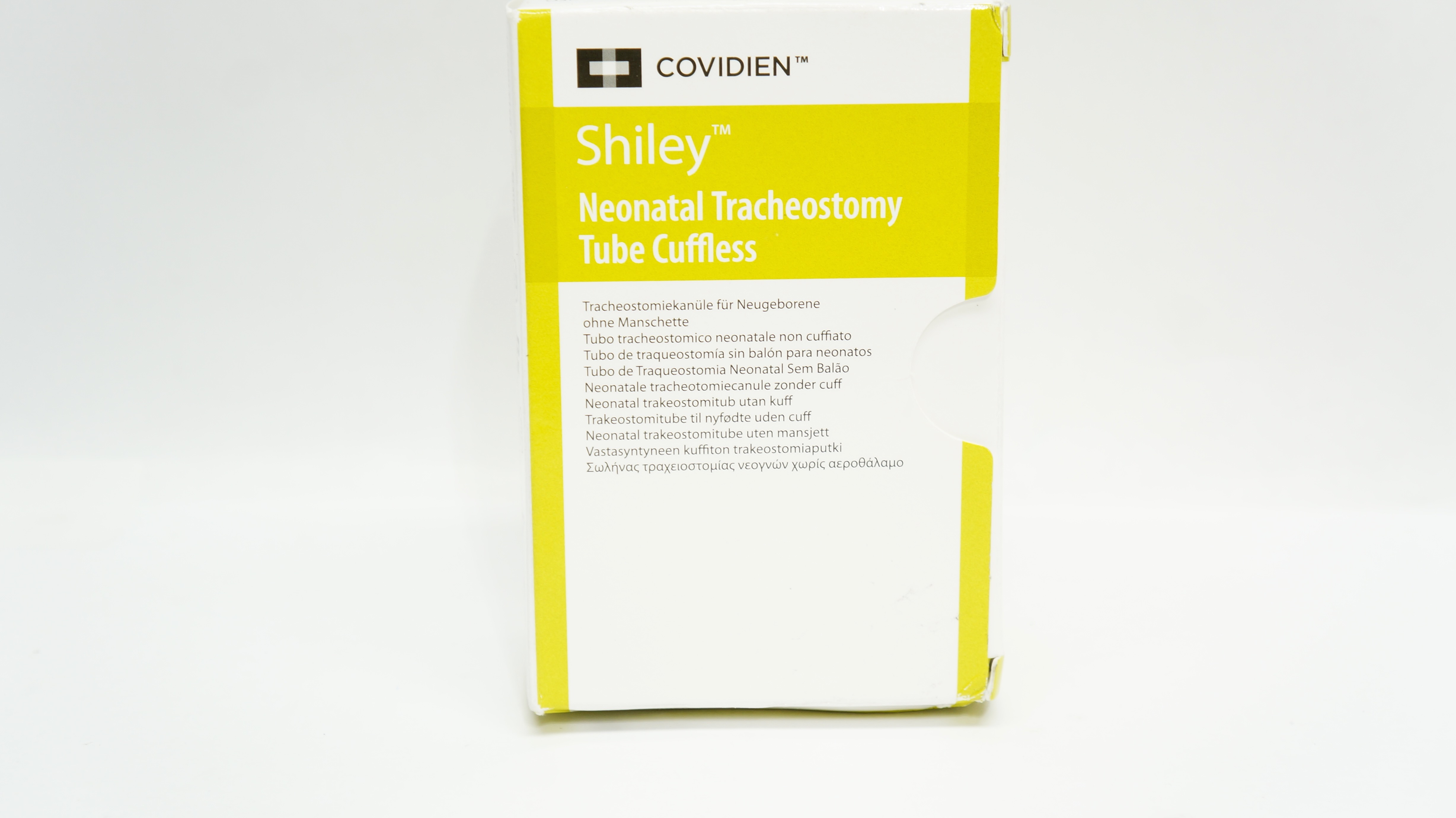 Covidien 3.0NEO Shiley Neonatal Tracheostomy Tube Cuffless 3.0 ID x 4.5mm OD(x)