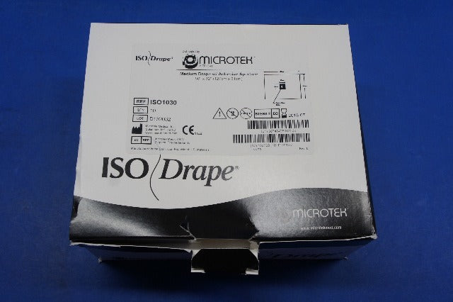 Microtek ISO1030 Medium Drape W/ Adhesive Aperture 50