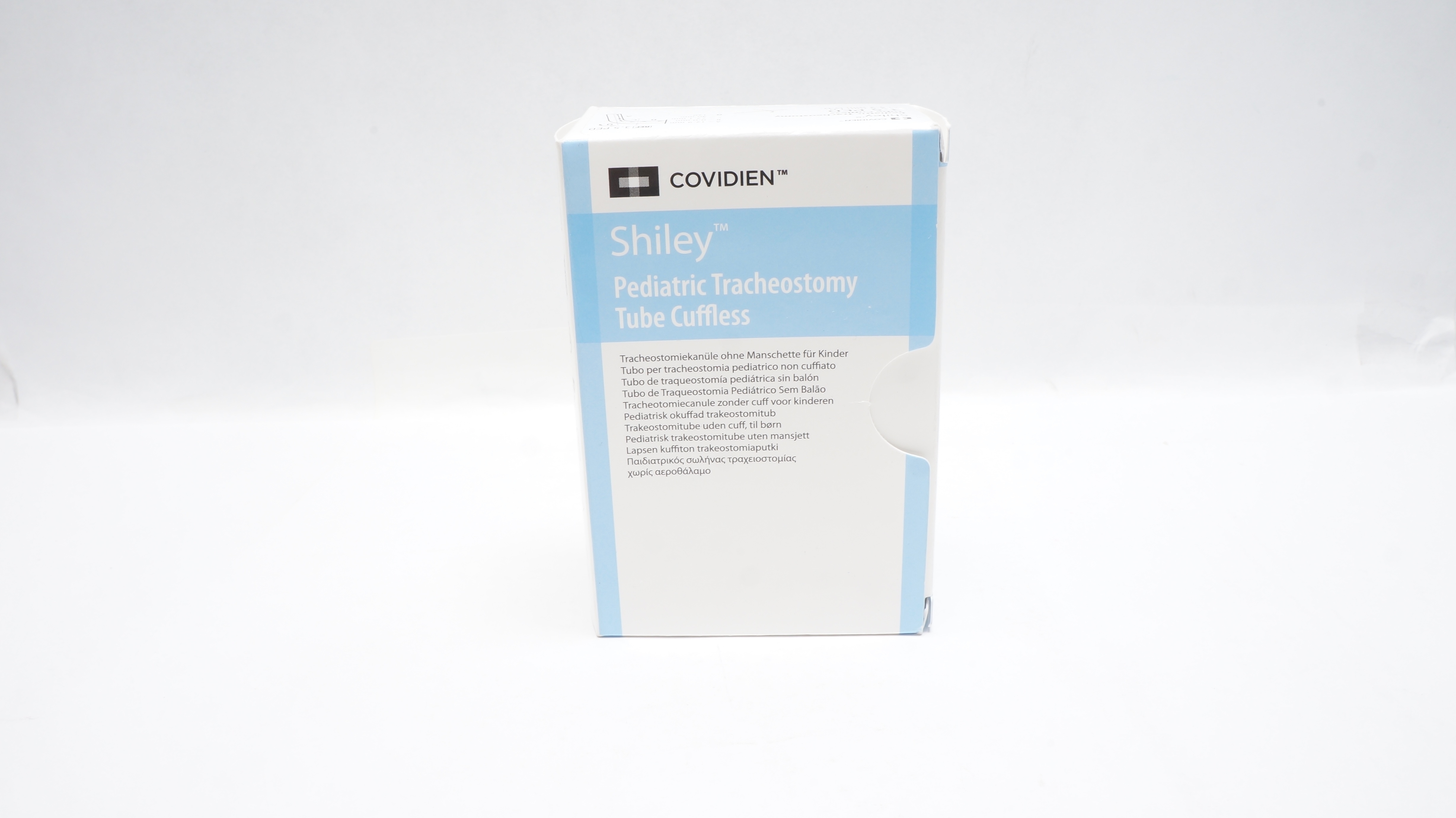 Covidien 3.5PED Shiley Pediatric Tracheosotomy Tube Cuffless 3.5 ID x5.2mm OD