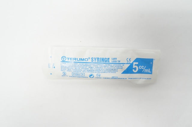 Terumo Syringe Luer Lock Tip 5cc/mL